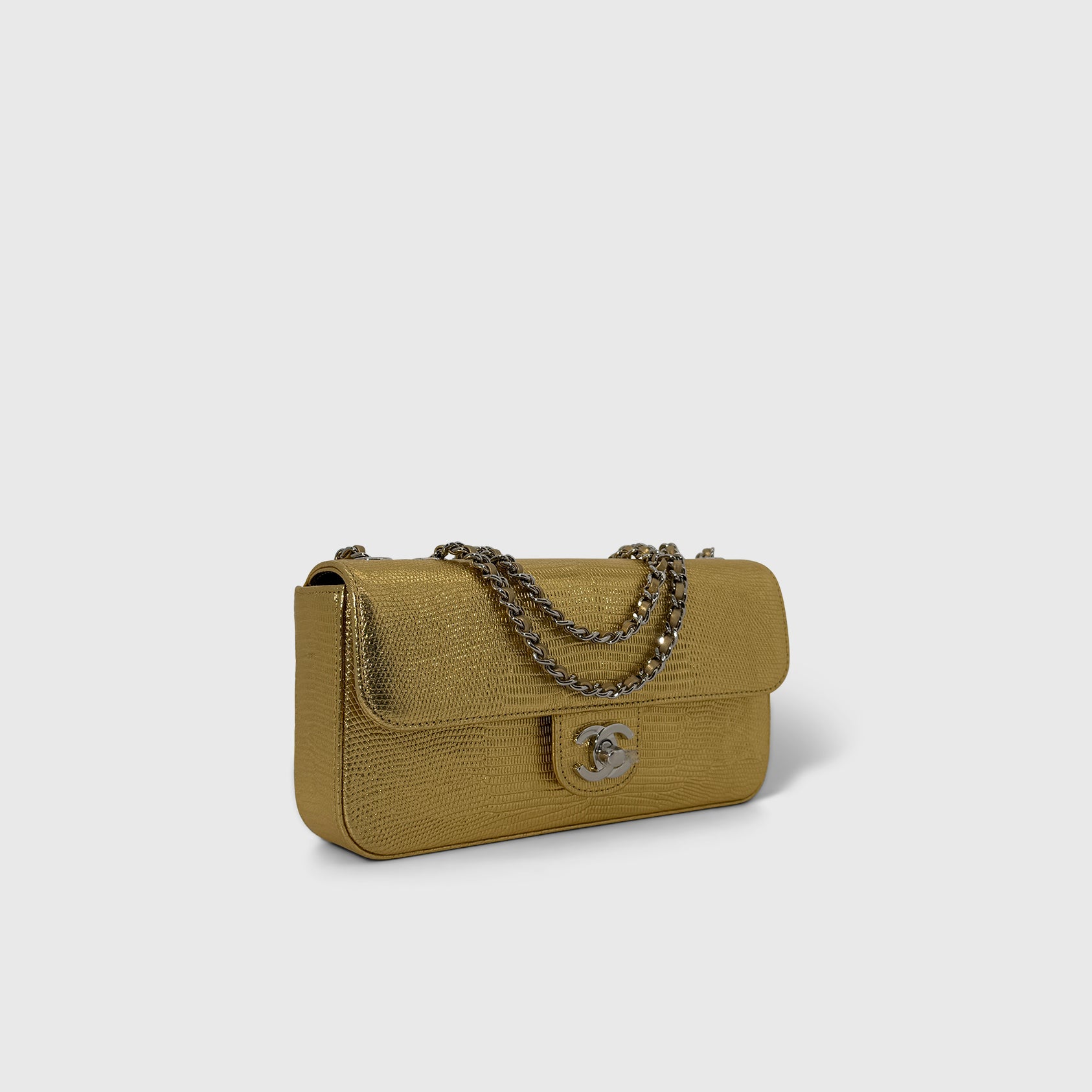 Chanel Lizard Embossed Flapbag