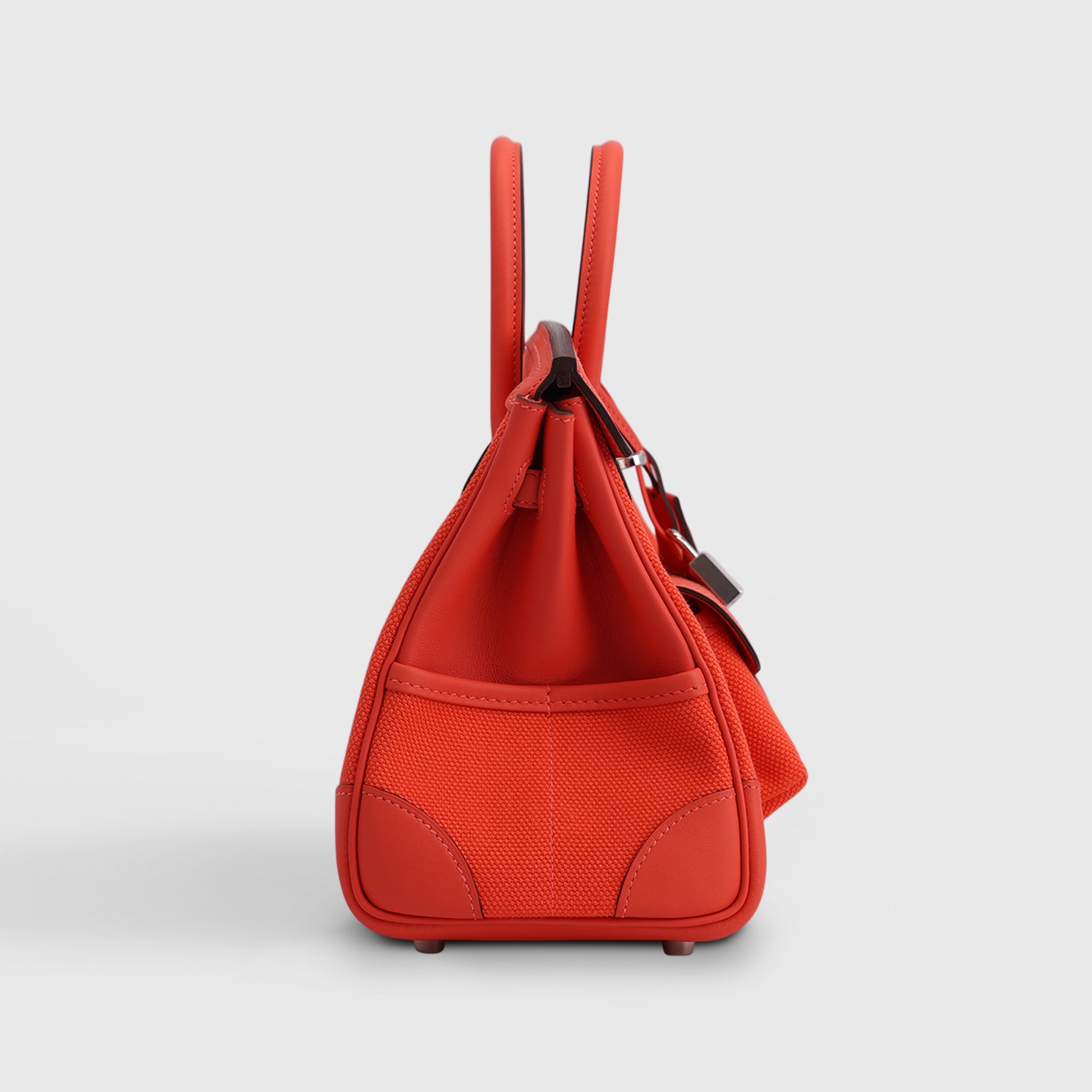 Hermès Birkin Cargo 25 Orange Field Palladium Hardware