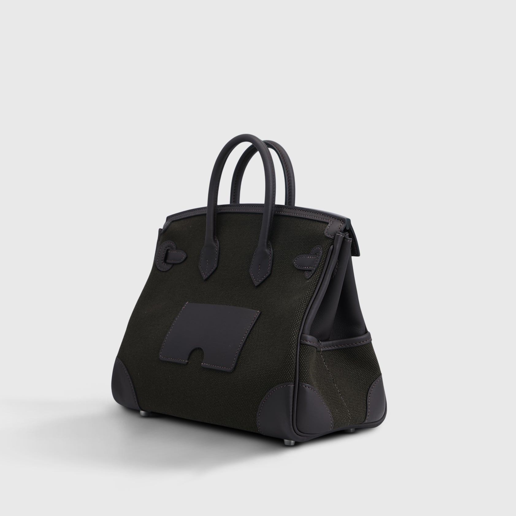 Hermès Birkin Cargo 25 Dark Bronze/Ebene Palladium Hardware