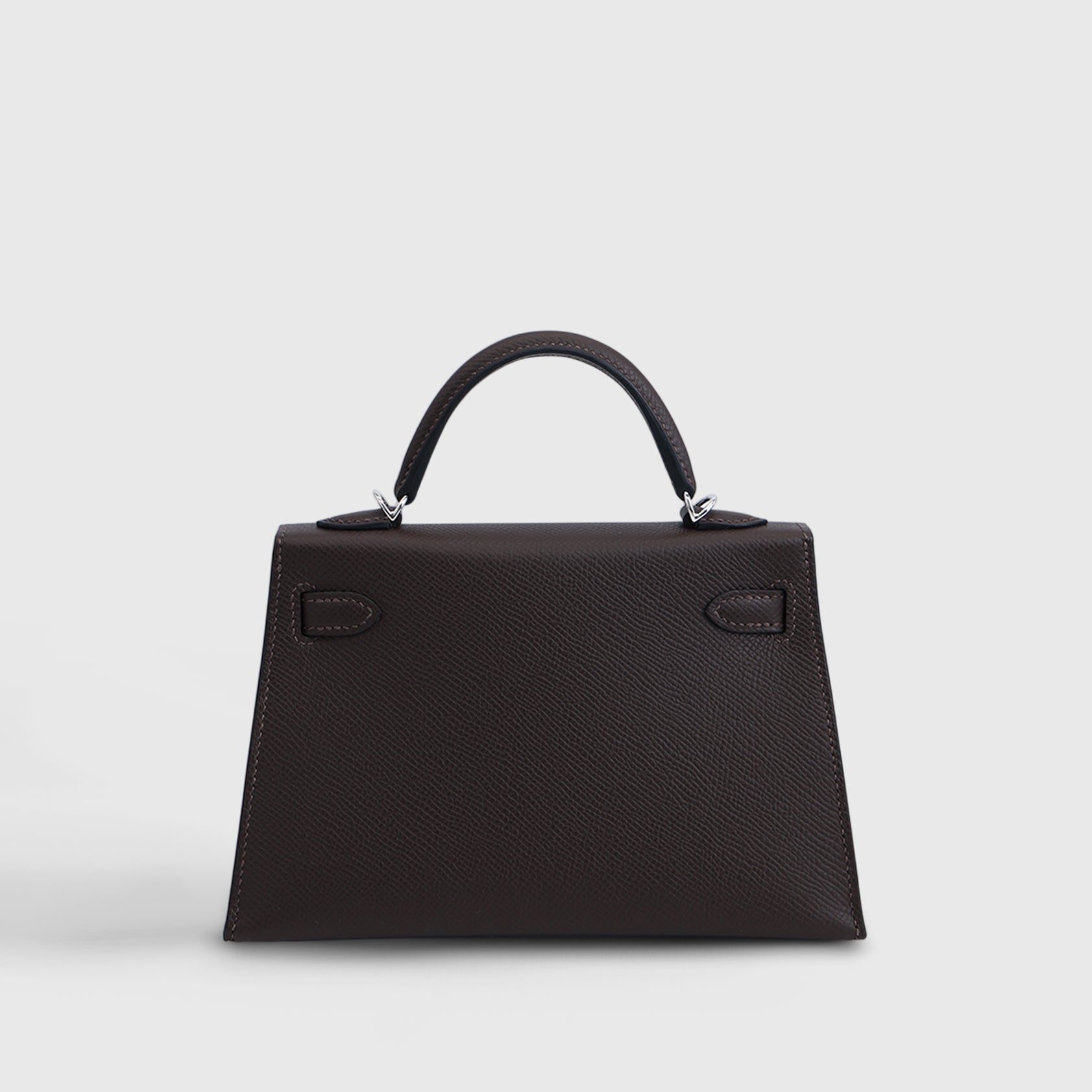 Hermès Kelly Mini Epsom Ebene Electrum Sellier