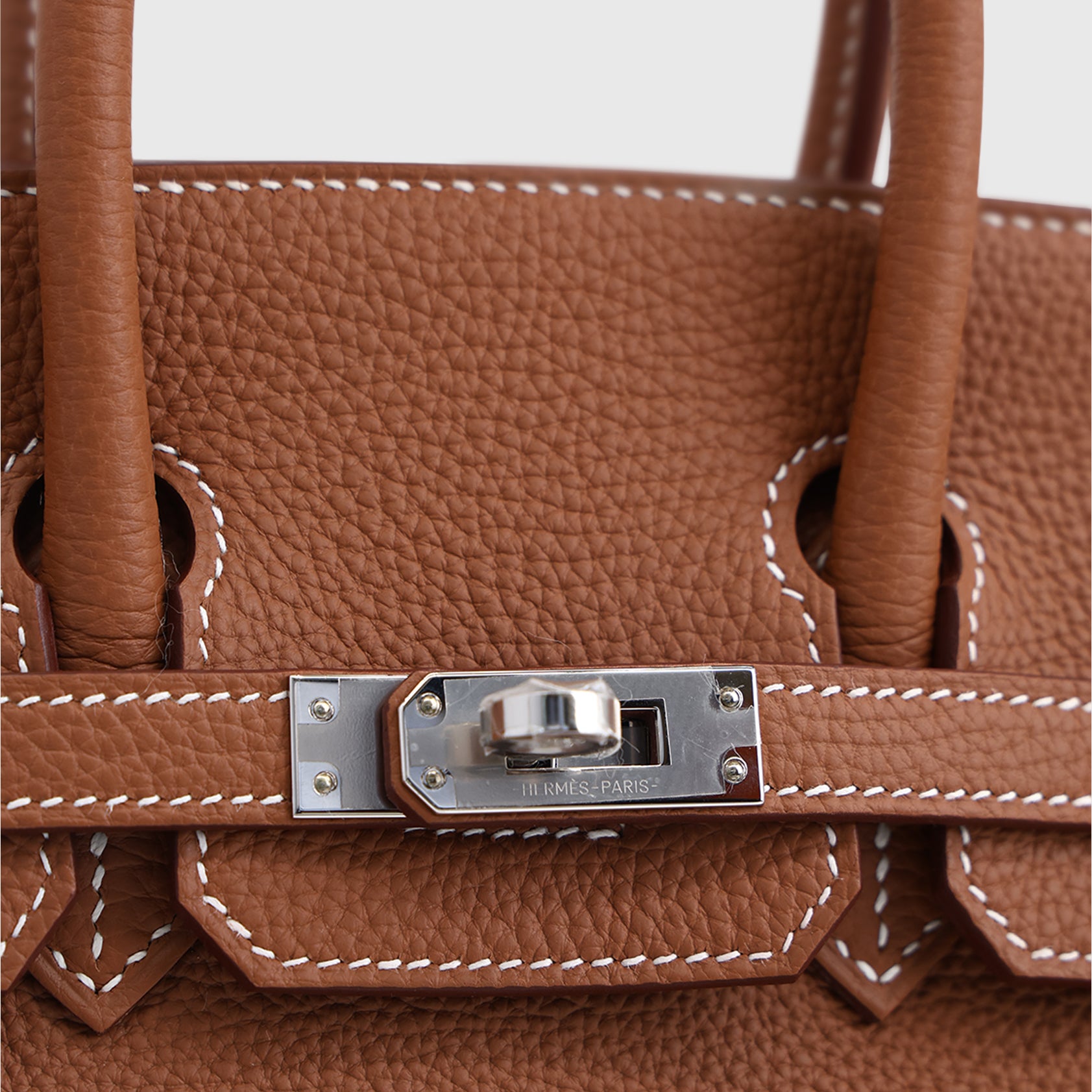 Hermès Birkin 25 Togo Gold Palladium Hardware