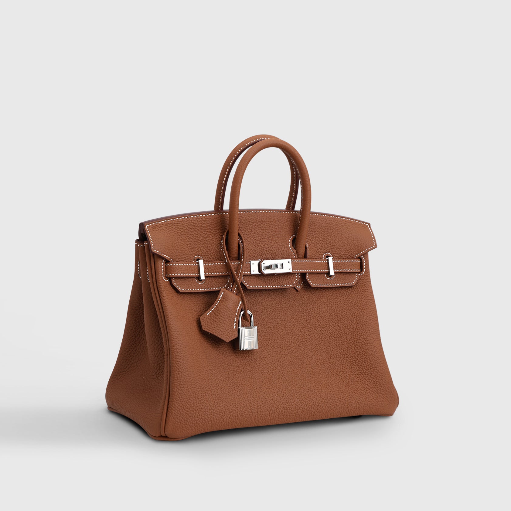 Hermès Birkin 25 Togo Gold Palladium Hardware