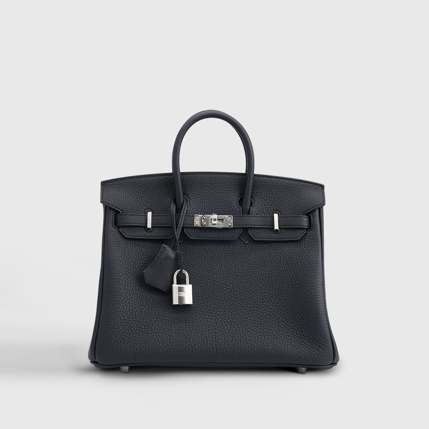 Hermès Birkin 25 Togo Black Palladium Hardware