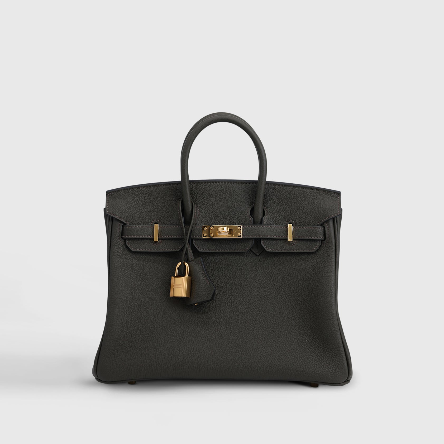 Hermès Birkin 25 Togo Vert de Gris Gold Hardware