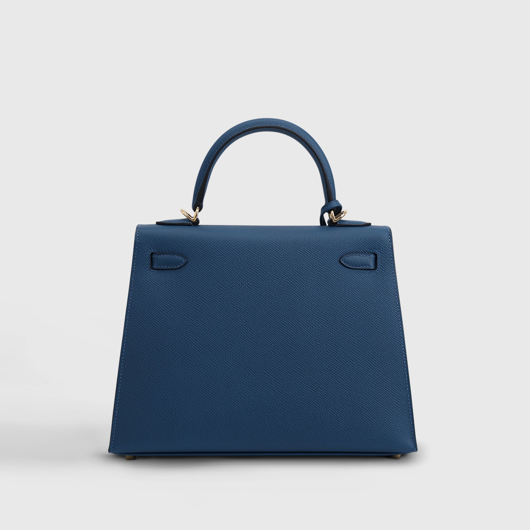 Hermès Kelly 25 Epsom Deep Blue Gold Hardware Sellier