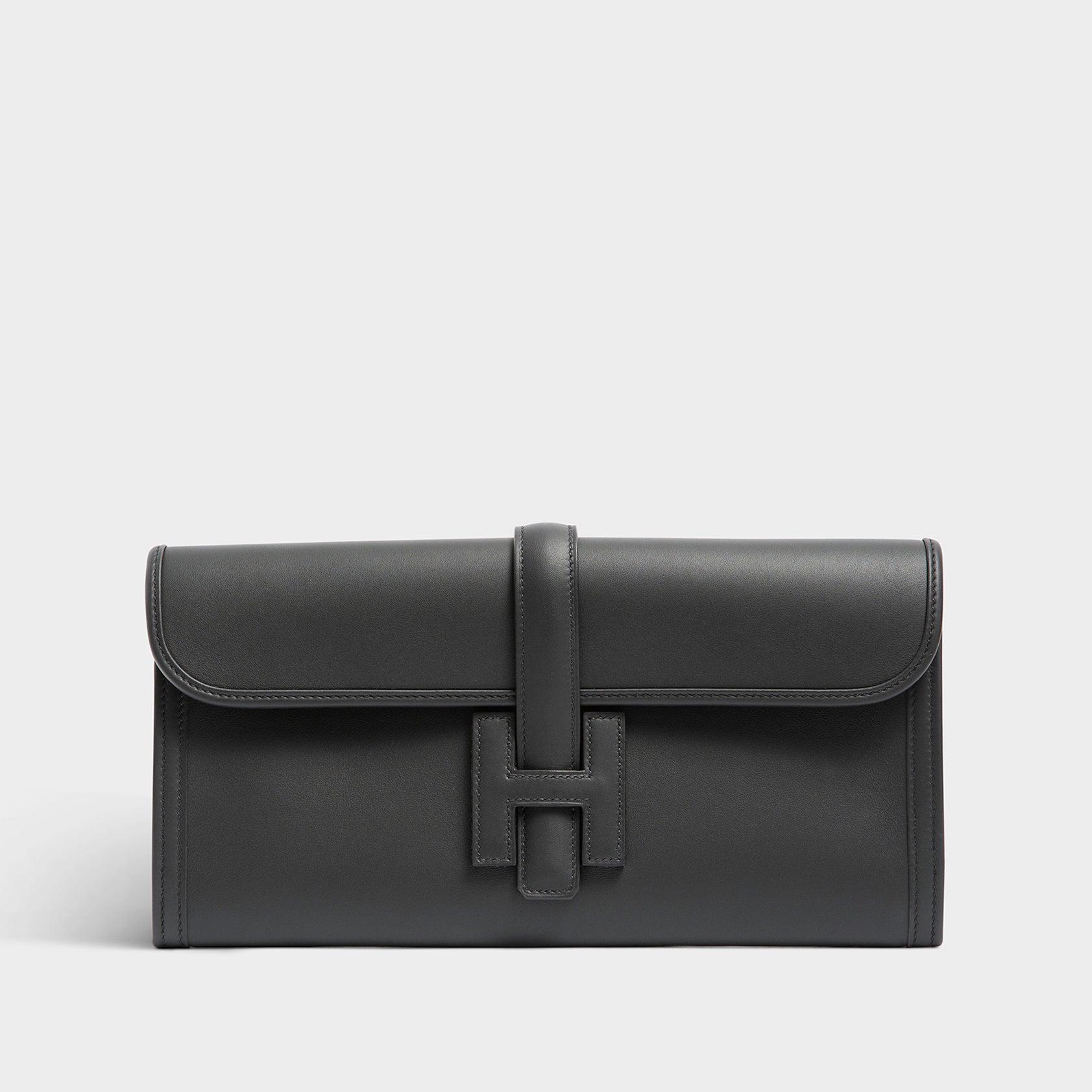 Hermès Jige Elan Clutch 29 Black