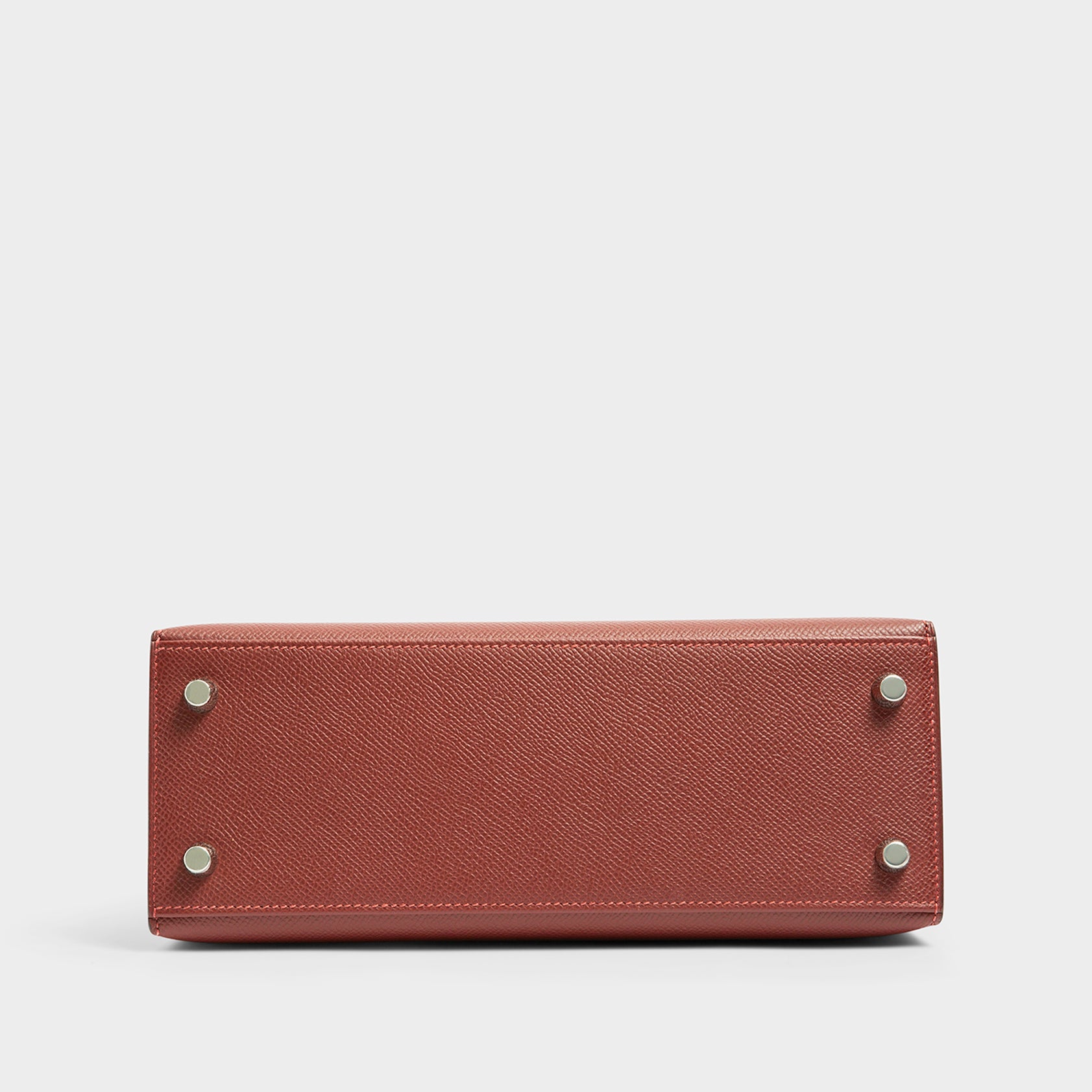 Hermès Kelly 25 Epsom Rouge H Electrum Sellier