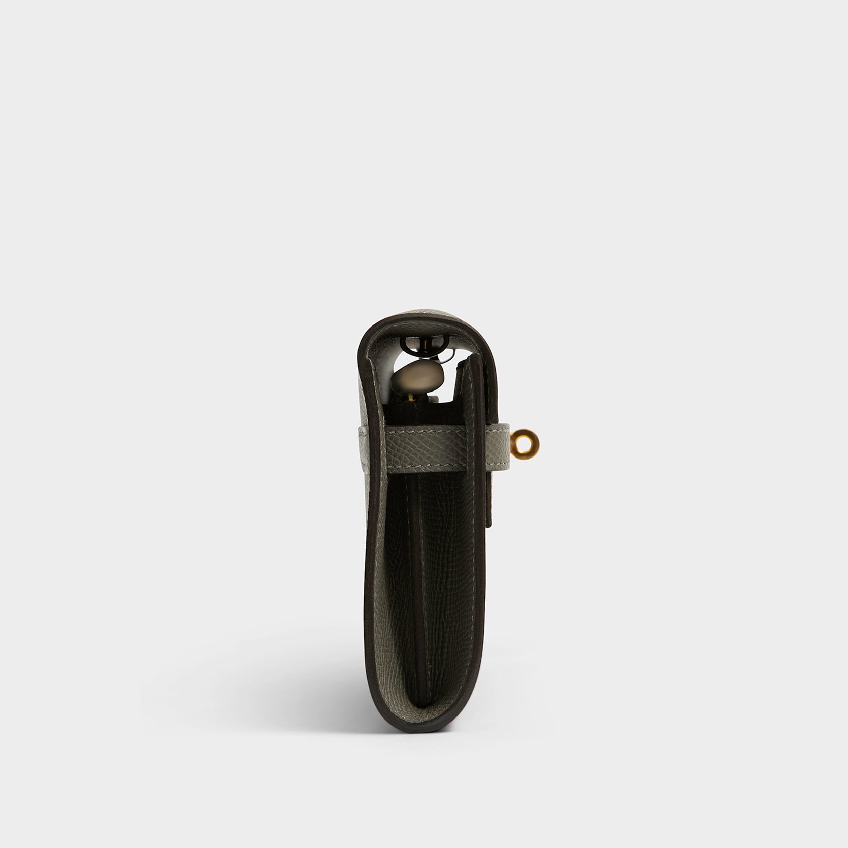 Hermès Kelly To Go Epsom Gris Meyer Gold Hardware