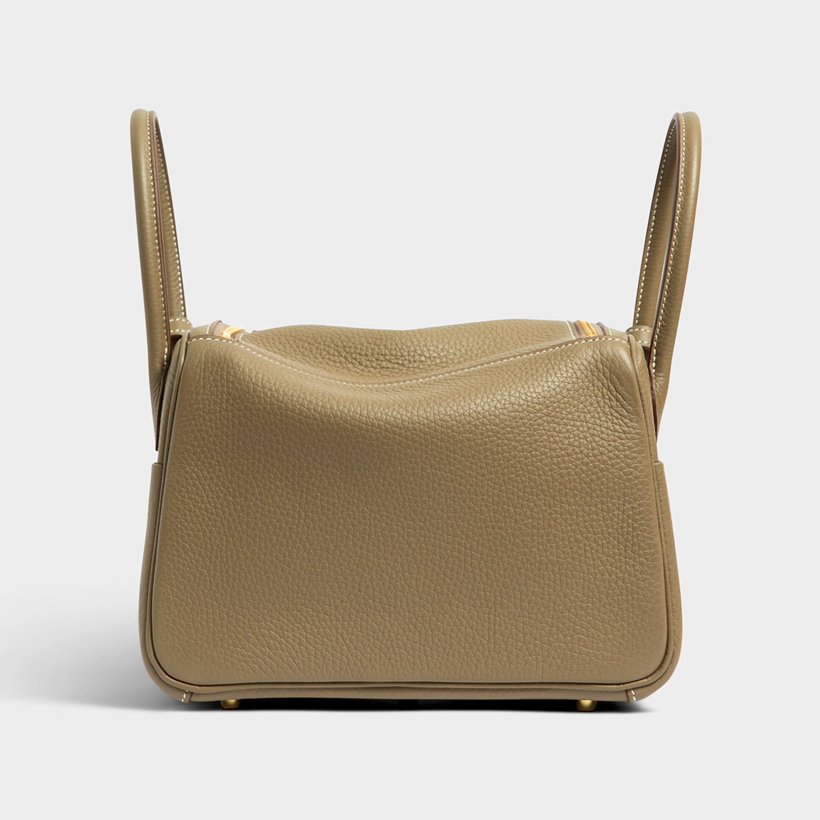 Hermès Lindy 26 Clemence Etoupe Gold Hardware