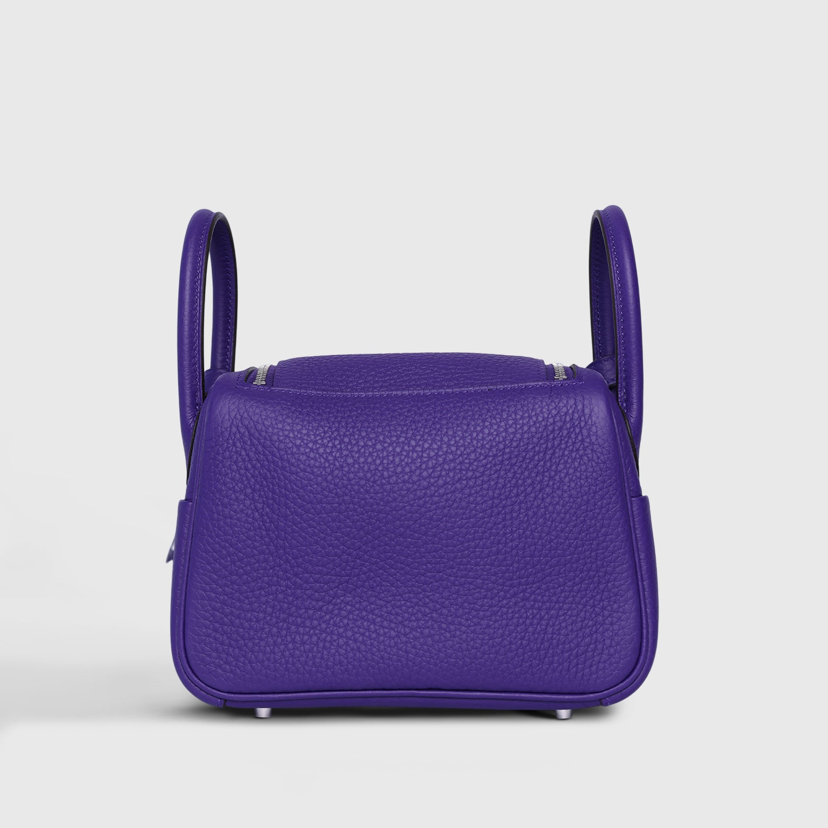 Hermès Lindy 20 Clemence Purple Palladium Hardware