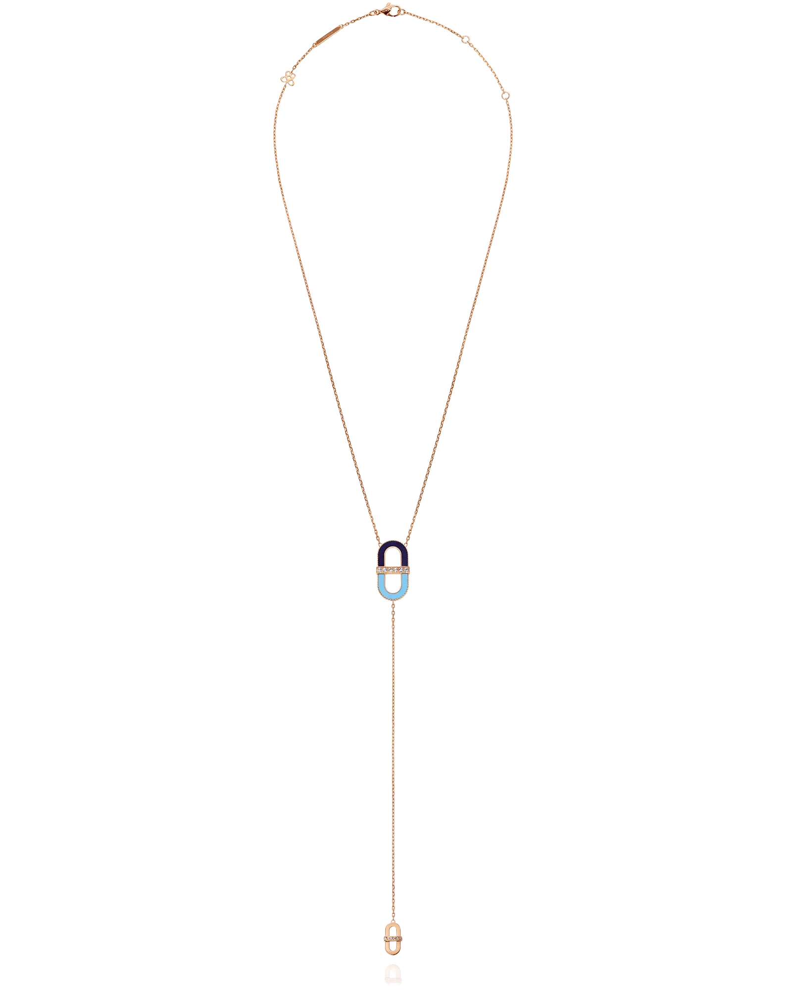 Vitamin Pink Light Necklace - Lapis & Turquoise - eliteUSA