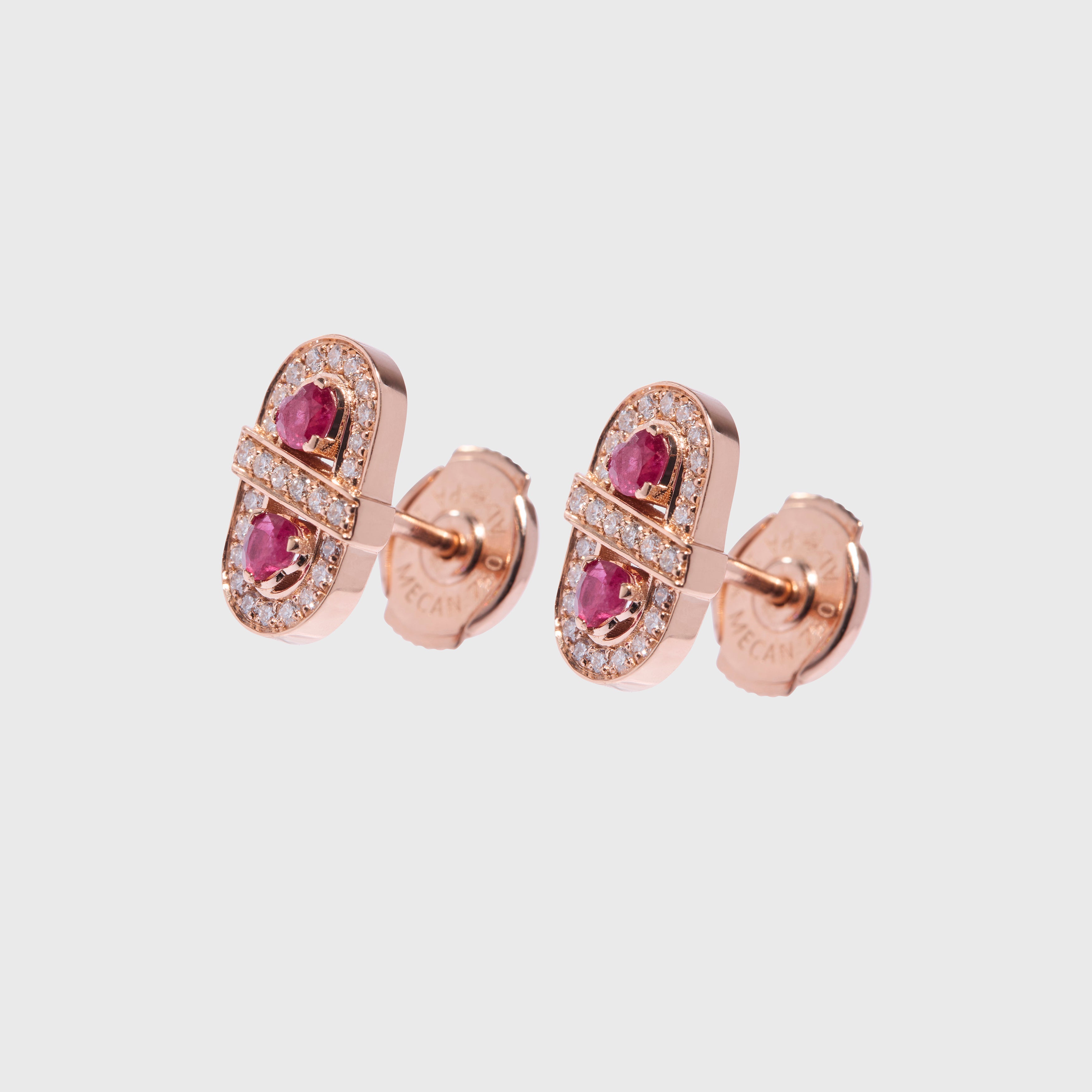 Children’s Vitamin Pink Mini Studs - Pink Hearts