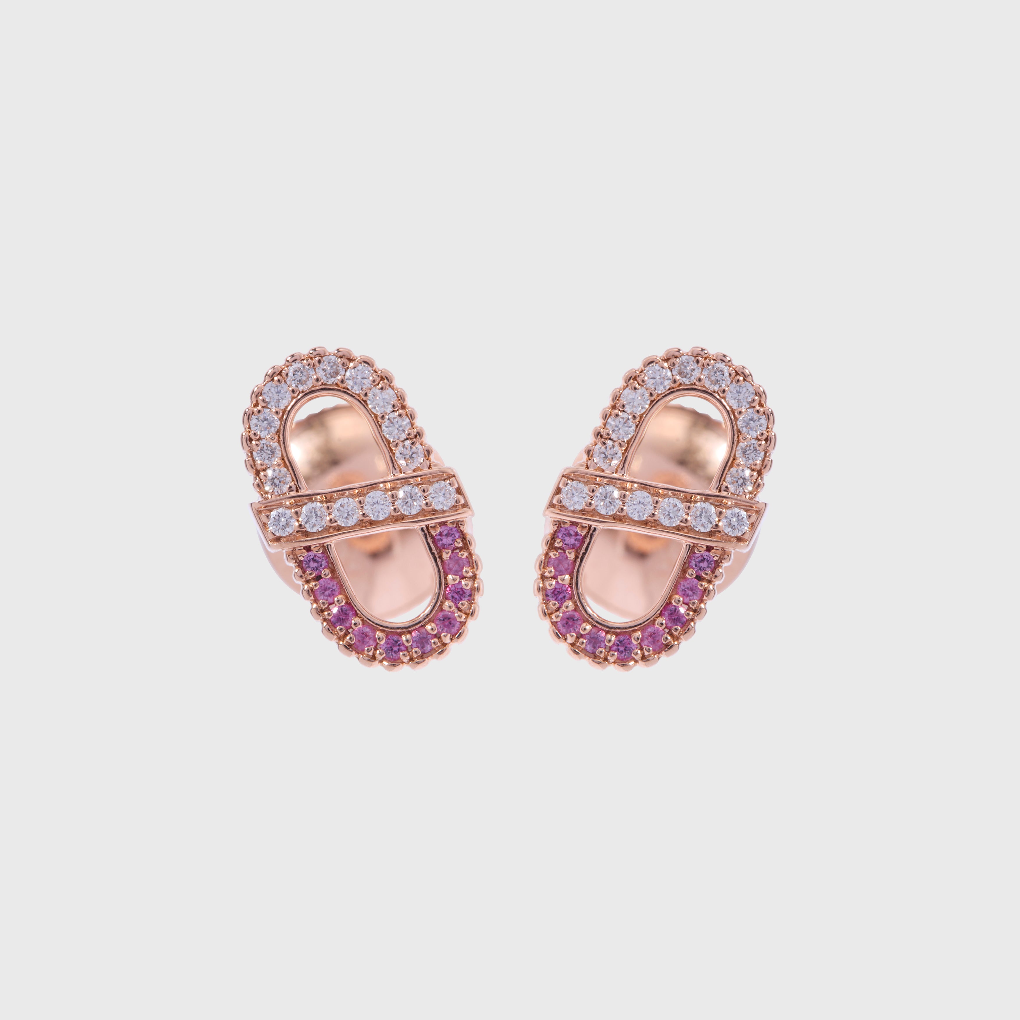 Children’s Vitamin Pink Mini Studs - Pink Sapphire