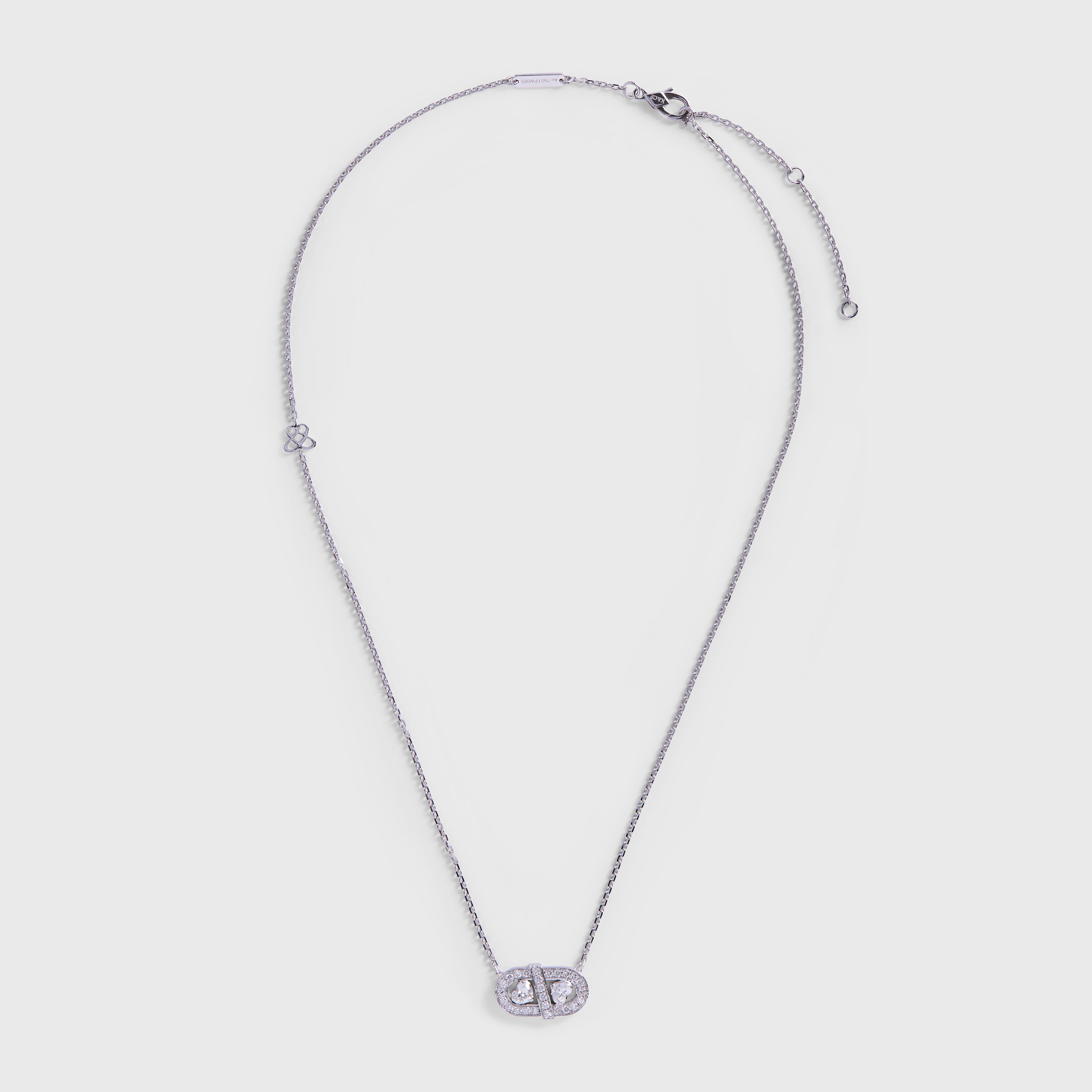 Children’s Vitamin Pink Mini Pendant - Diamond Hearts