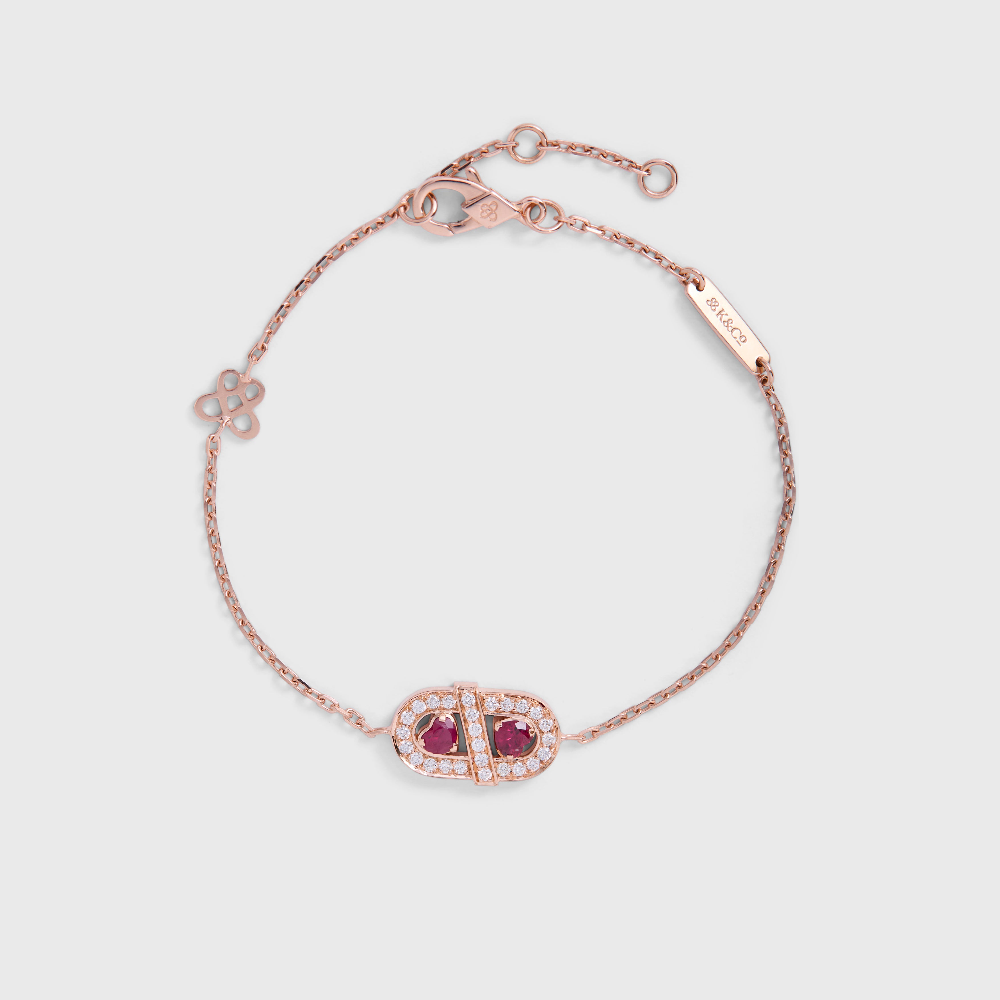 Children’s Vitamin Pink Mini Bracelet - Pink Hearts