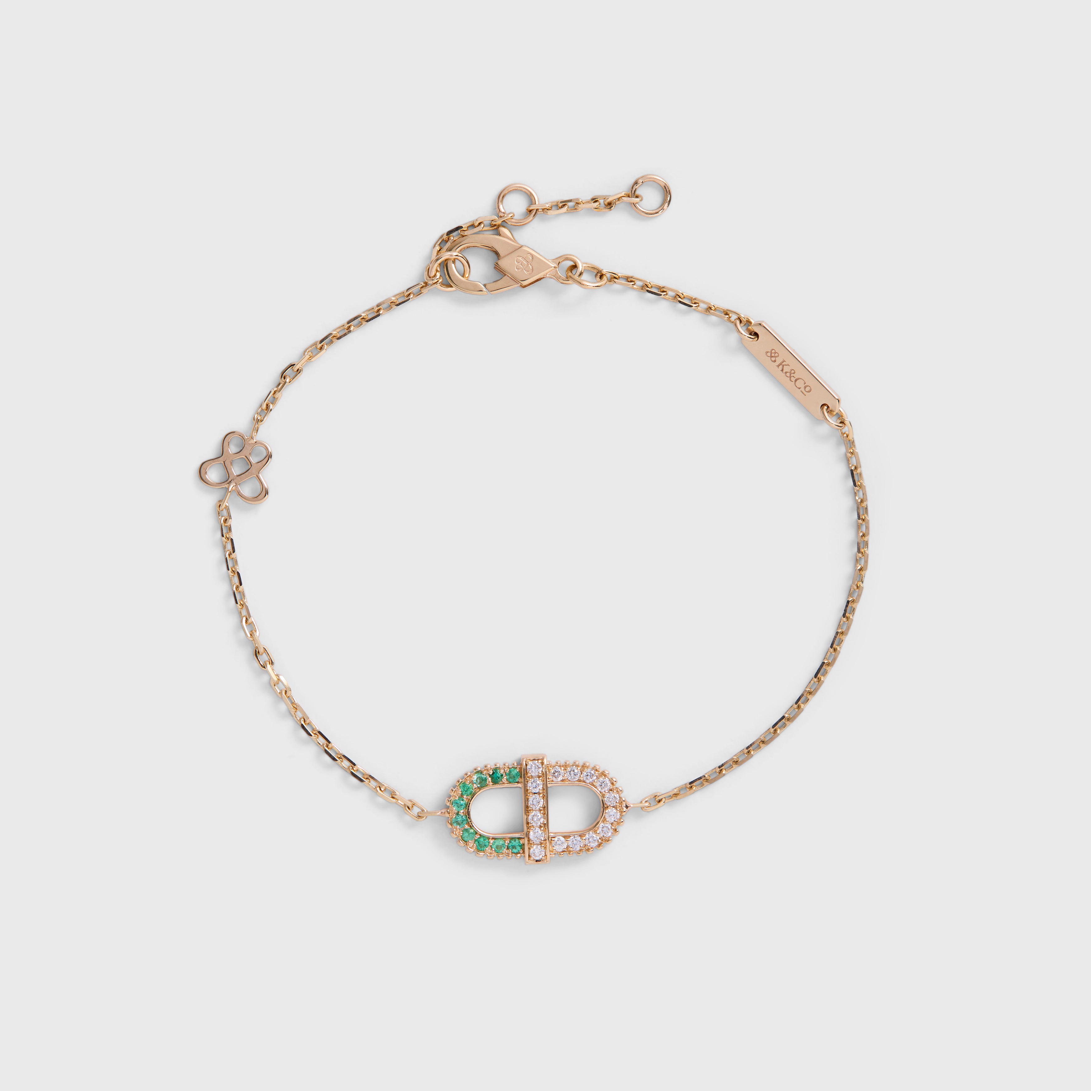 Children’s Vitamin Pink Mini Bracelet - Emerald