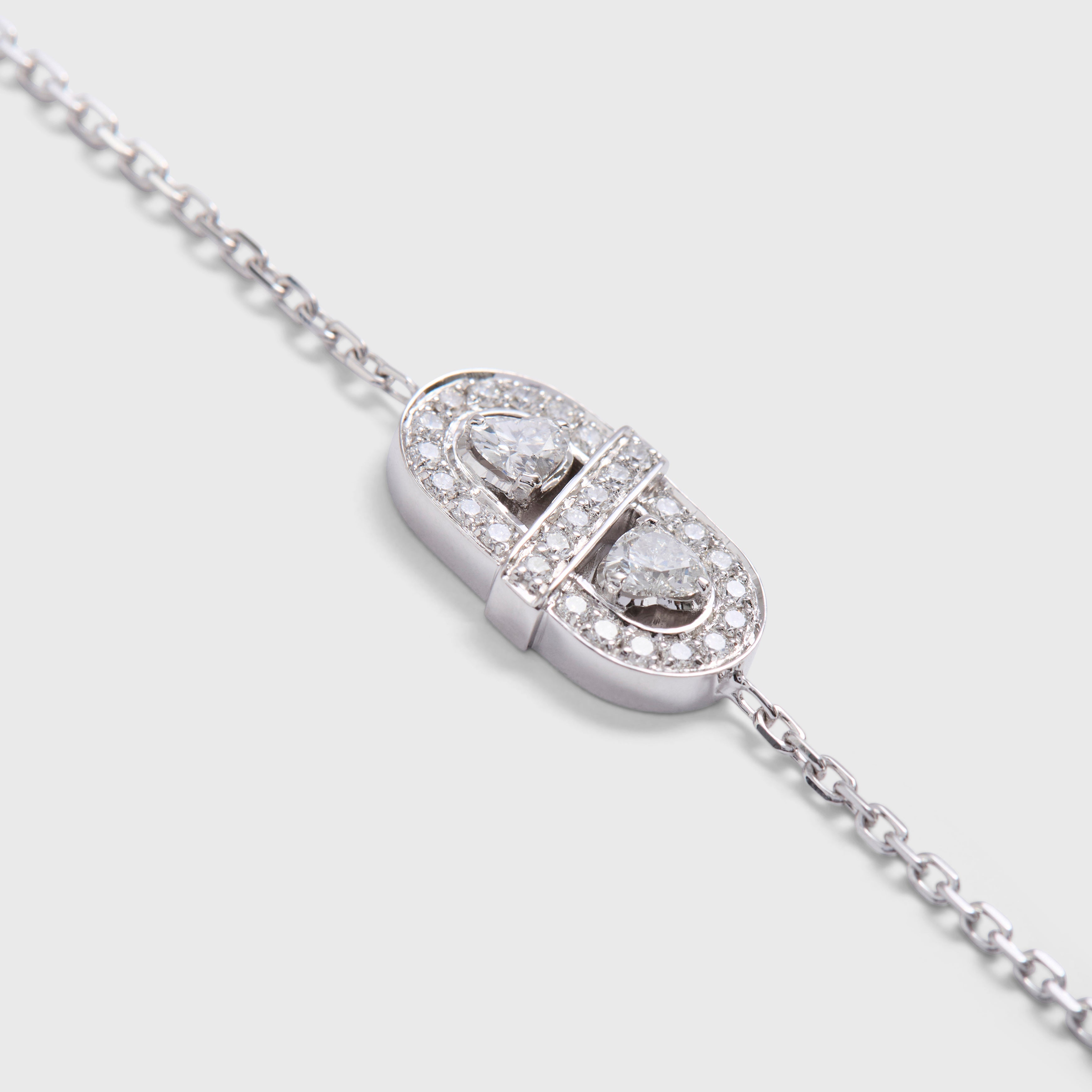 Children’s Vitamin Pink Mini Bracelet - Diamond Hearts