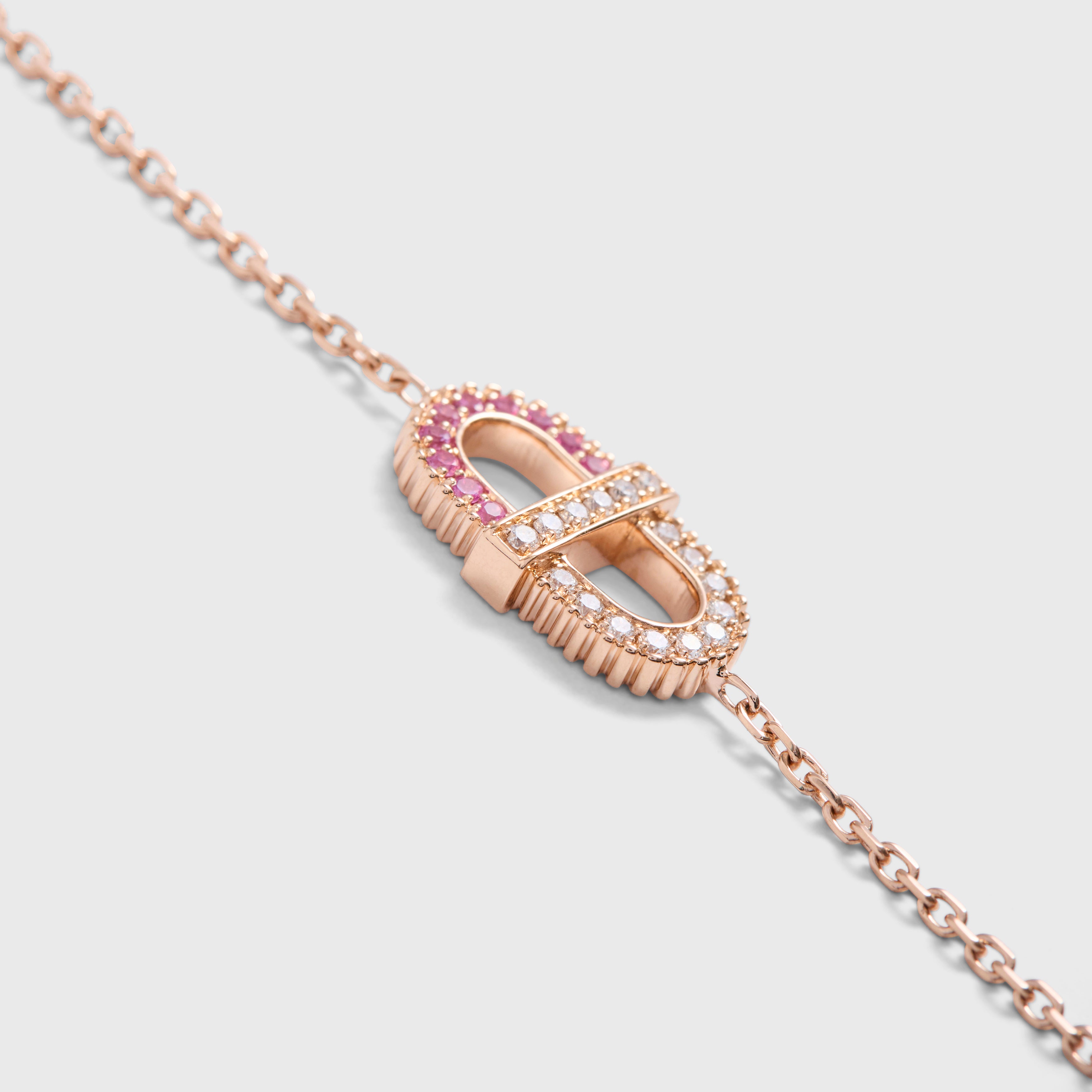 Children’s Vitamin Pink Mini Bracelet - Pink Sapphire