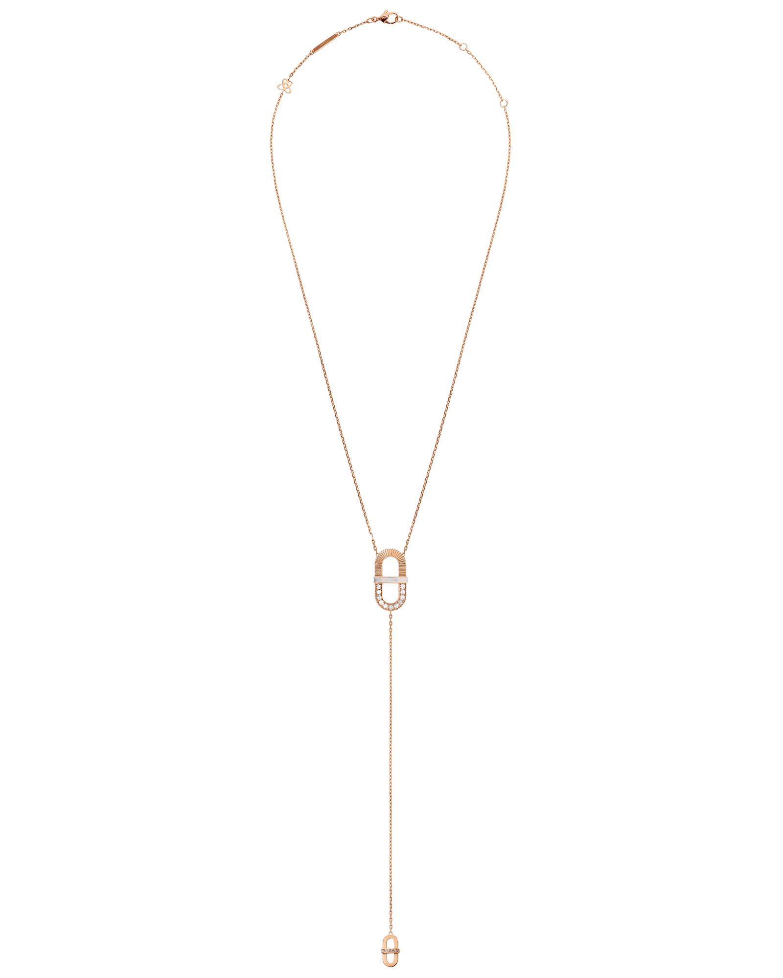 Vitamin Pink Line Necklace - Mother-Of-Pearl - eliteUSA