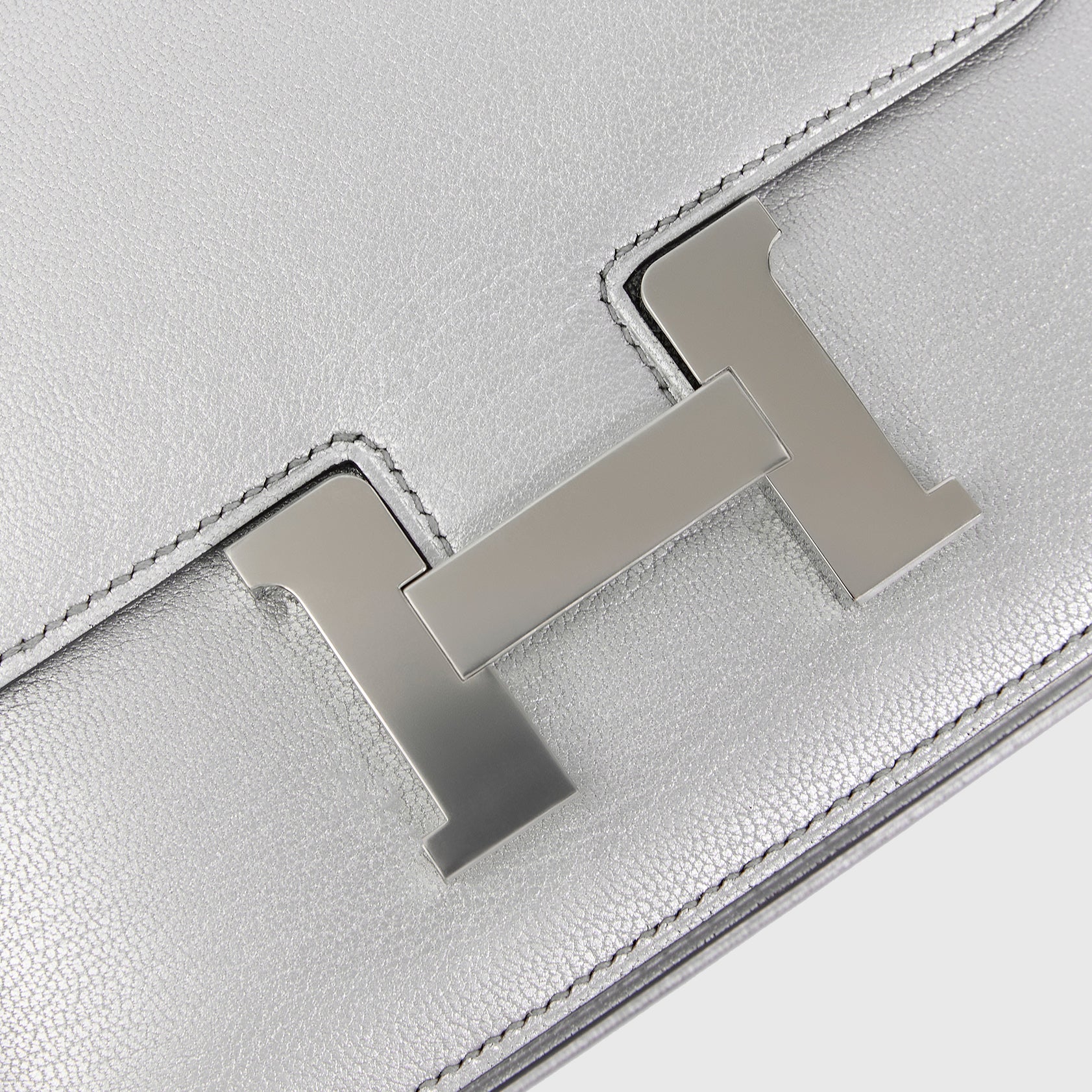 Hermès Constance 18 Chamkilight Chevre Gris Argente Palladium Hardware