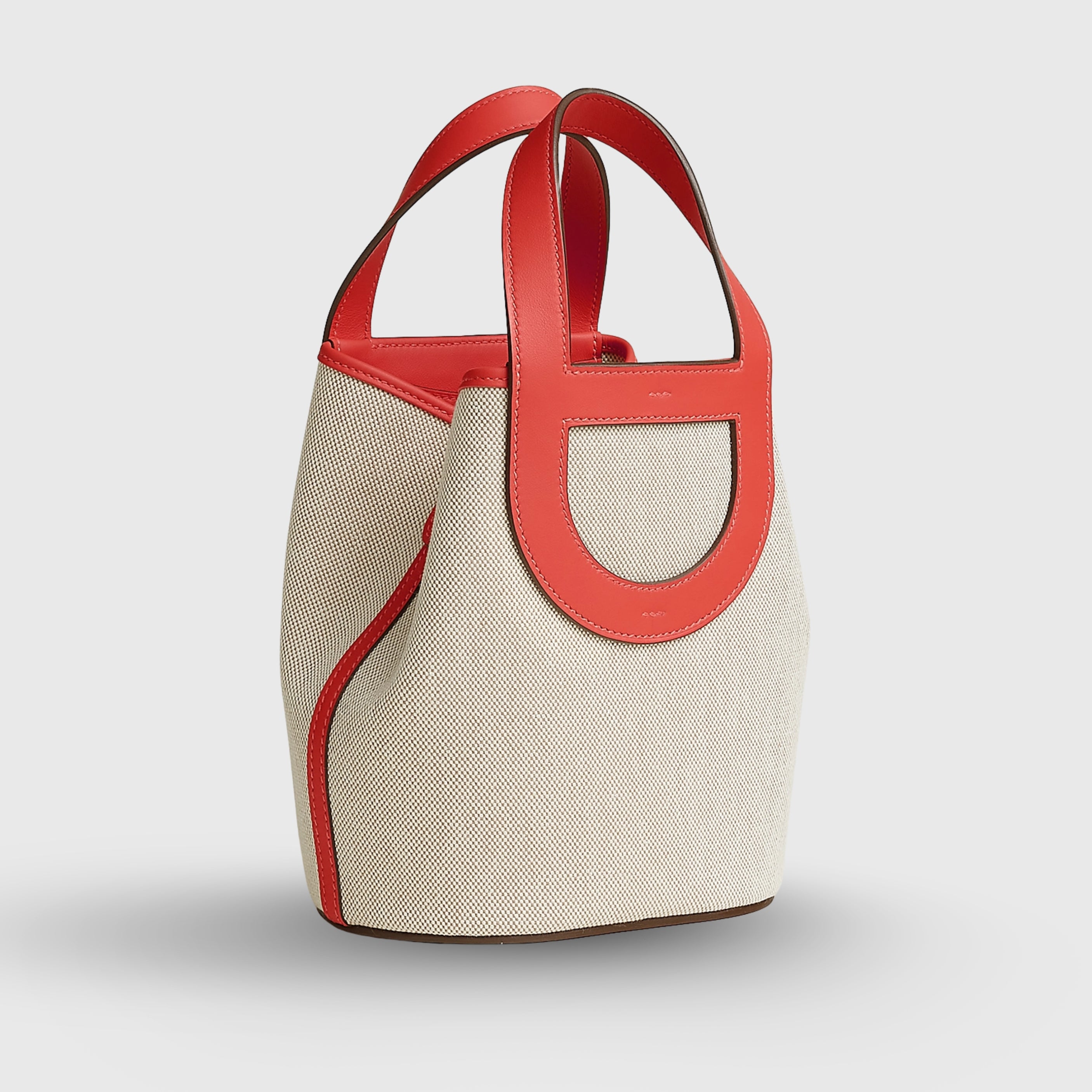 Hermès In-The-Loop Bag 18 Ecru/Beige/Orange Palladium Hardware