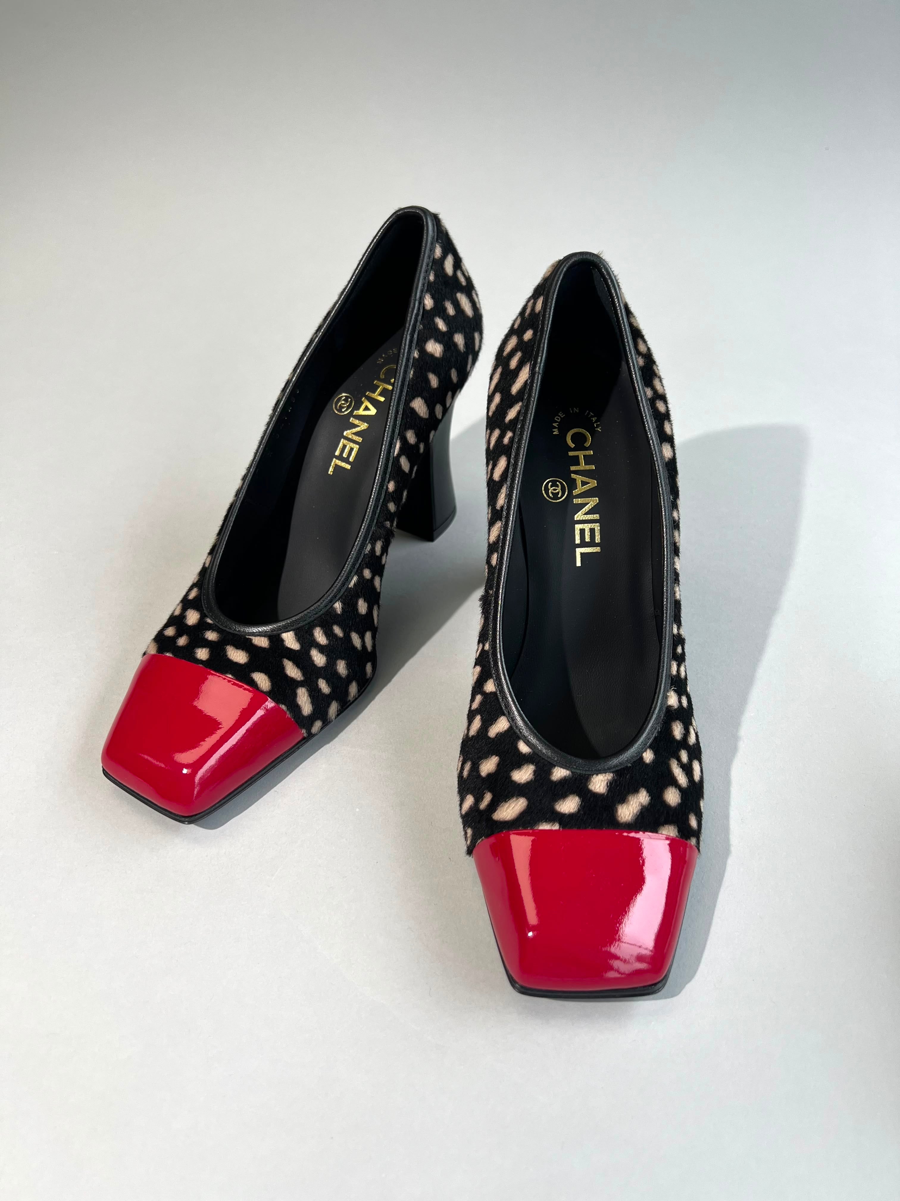 Chanel Pony Pumps