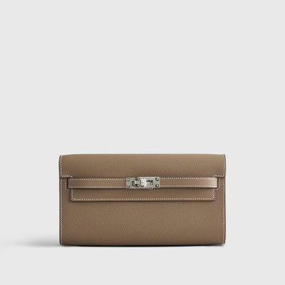 Hermès Kelly To Go Epsom Etoupe Sellier Palladium Hardware