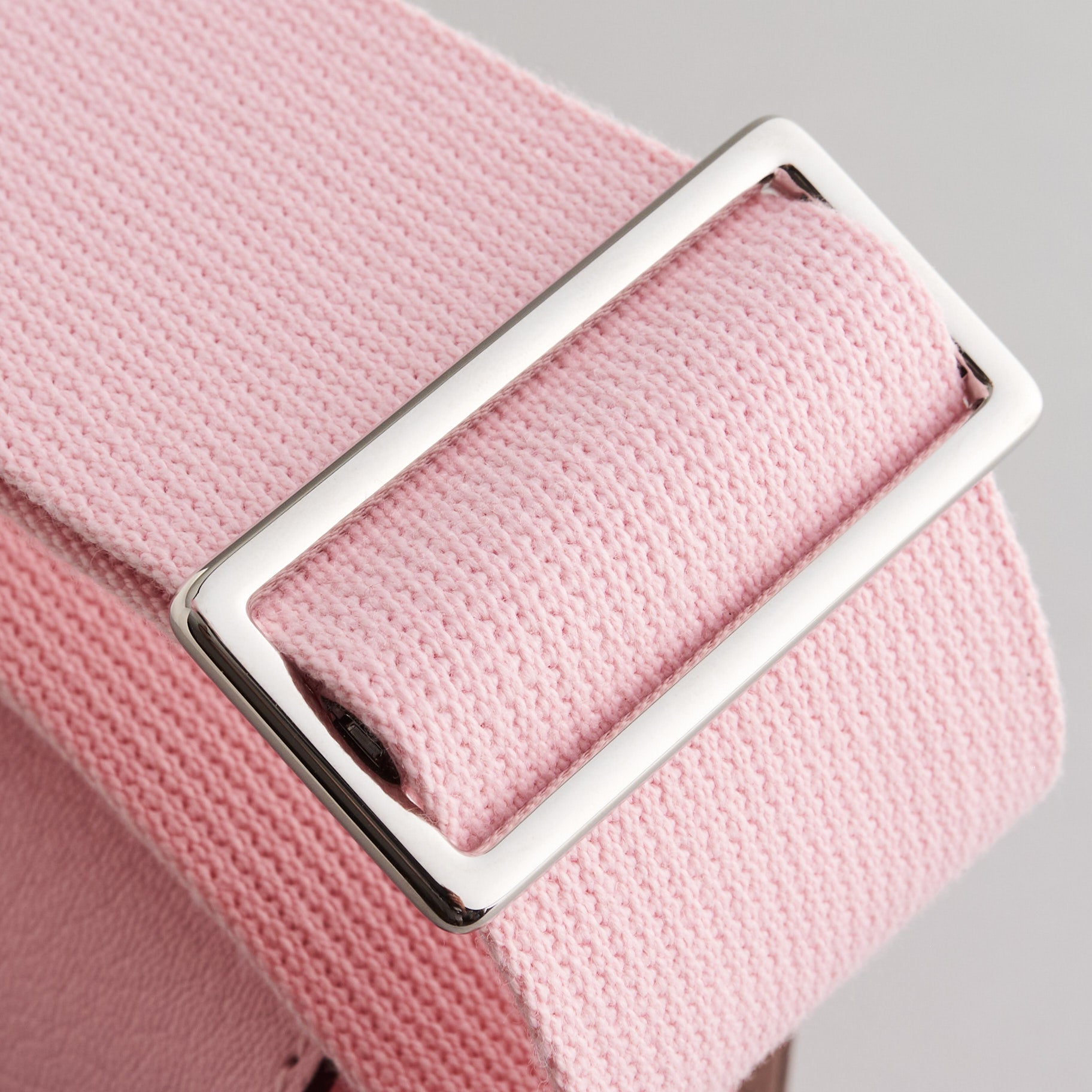 Hermès Geta Bag Chevre Rose Sakura Palladium Hardware