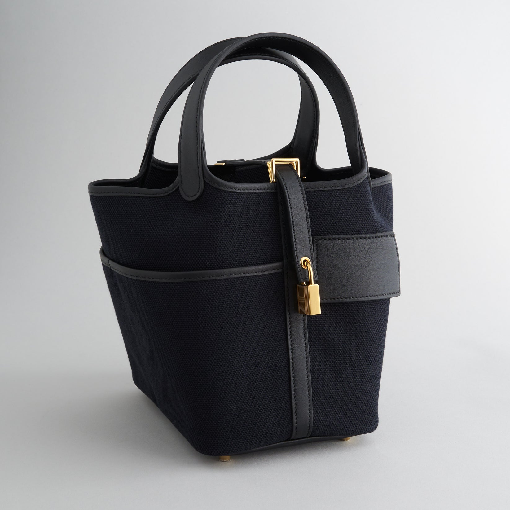 Hermès Picotin 18 Black Cargo Gold Hardware eliteUSA