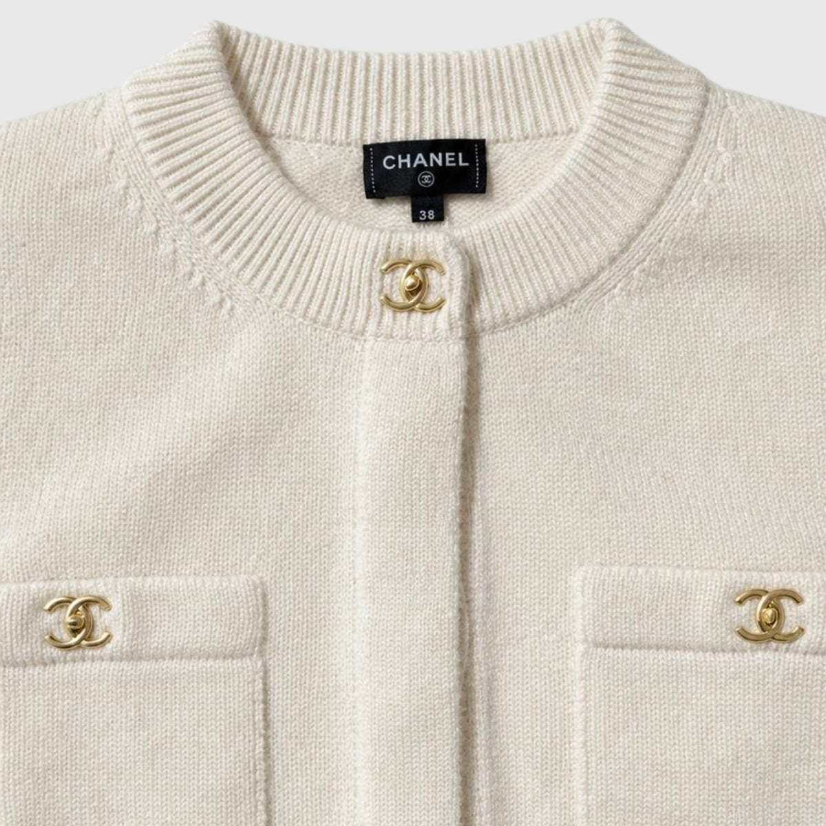 Chanel CC Turnlock Cardigan