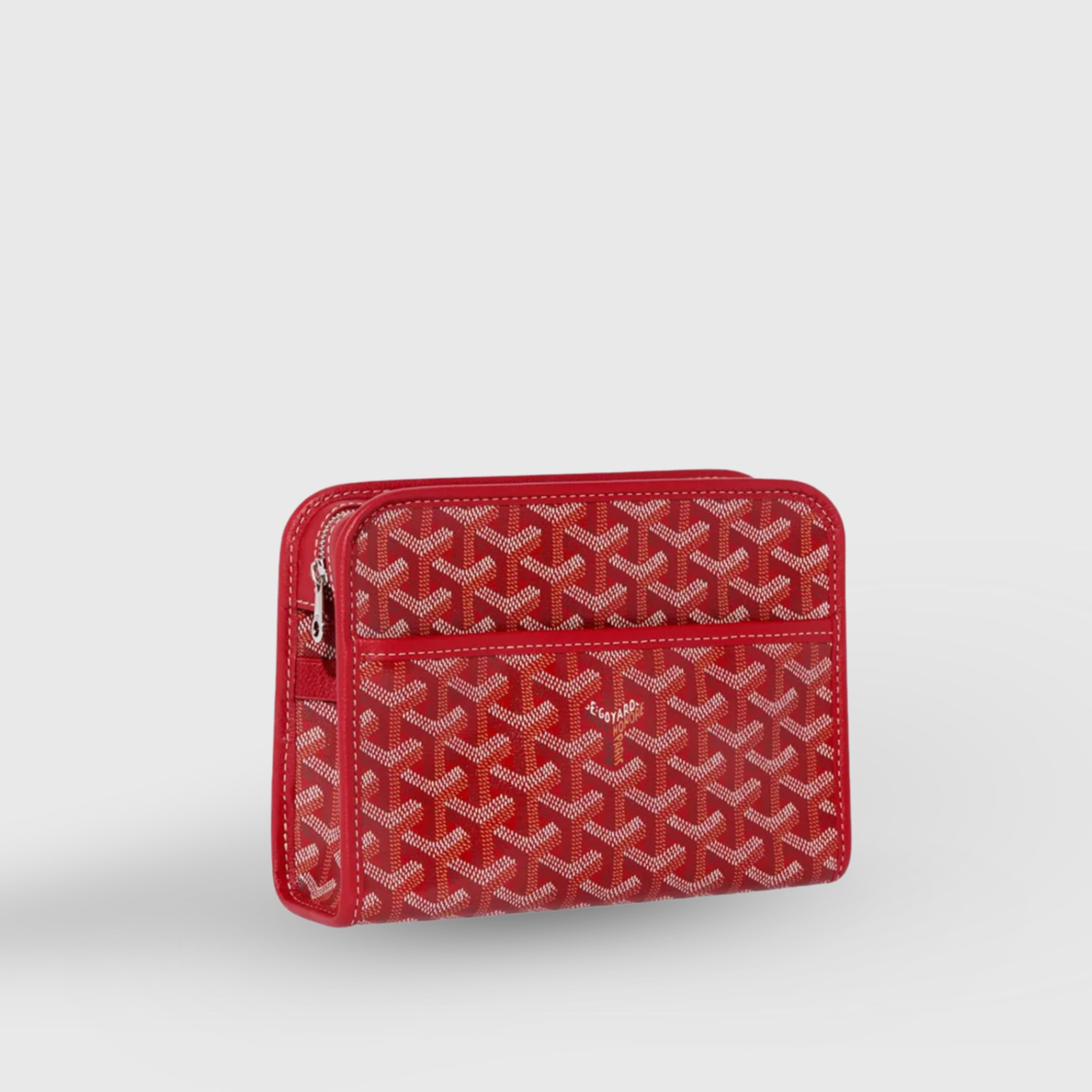 Goyard Jouvence Toiletry Bag PM Red
