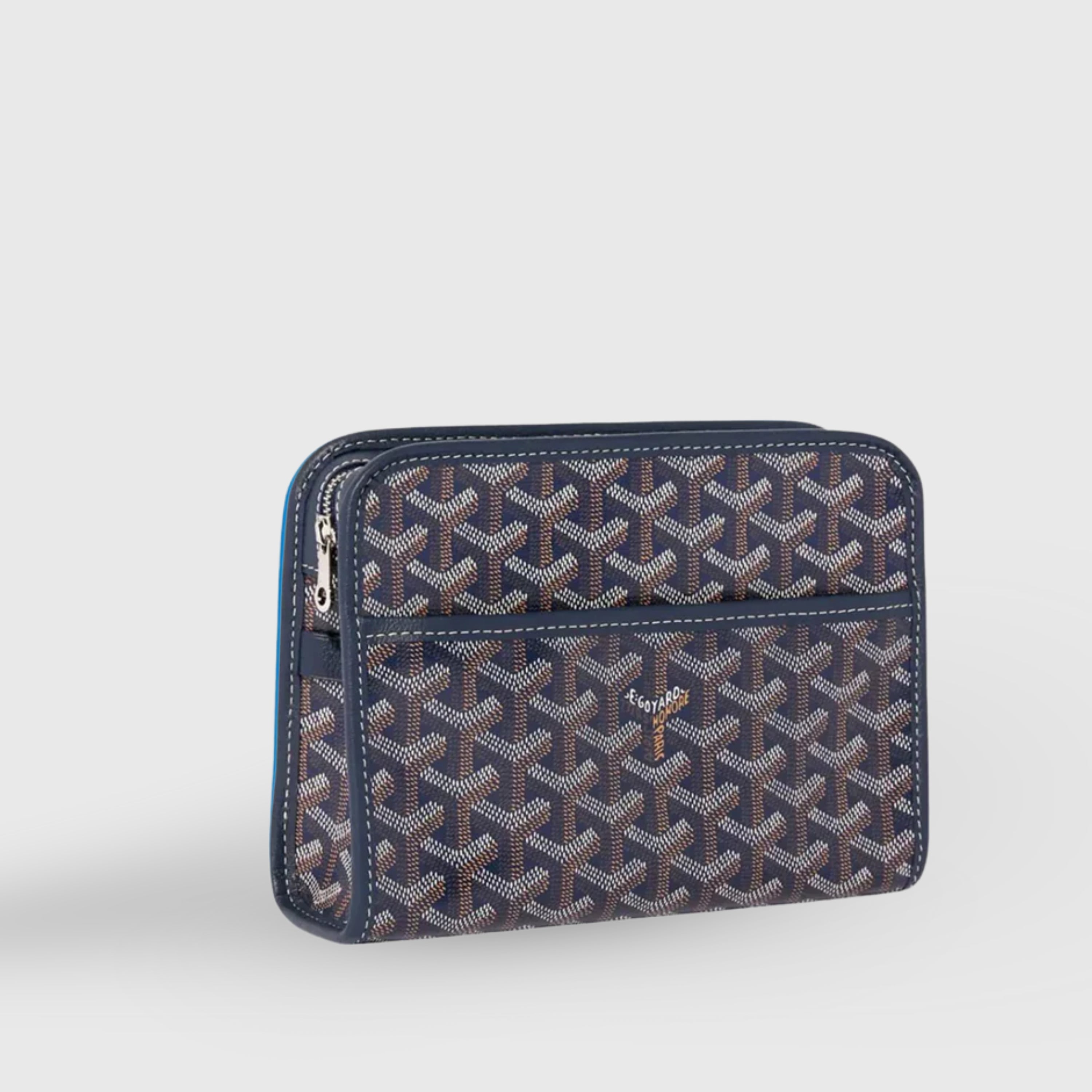 Goyard Jouvence Toiletry Bag PM Navy Blue