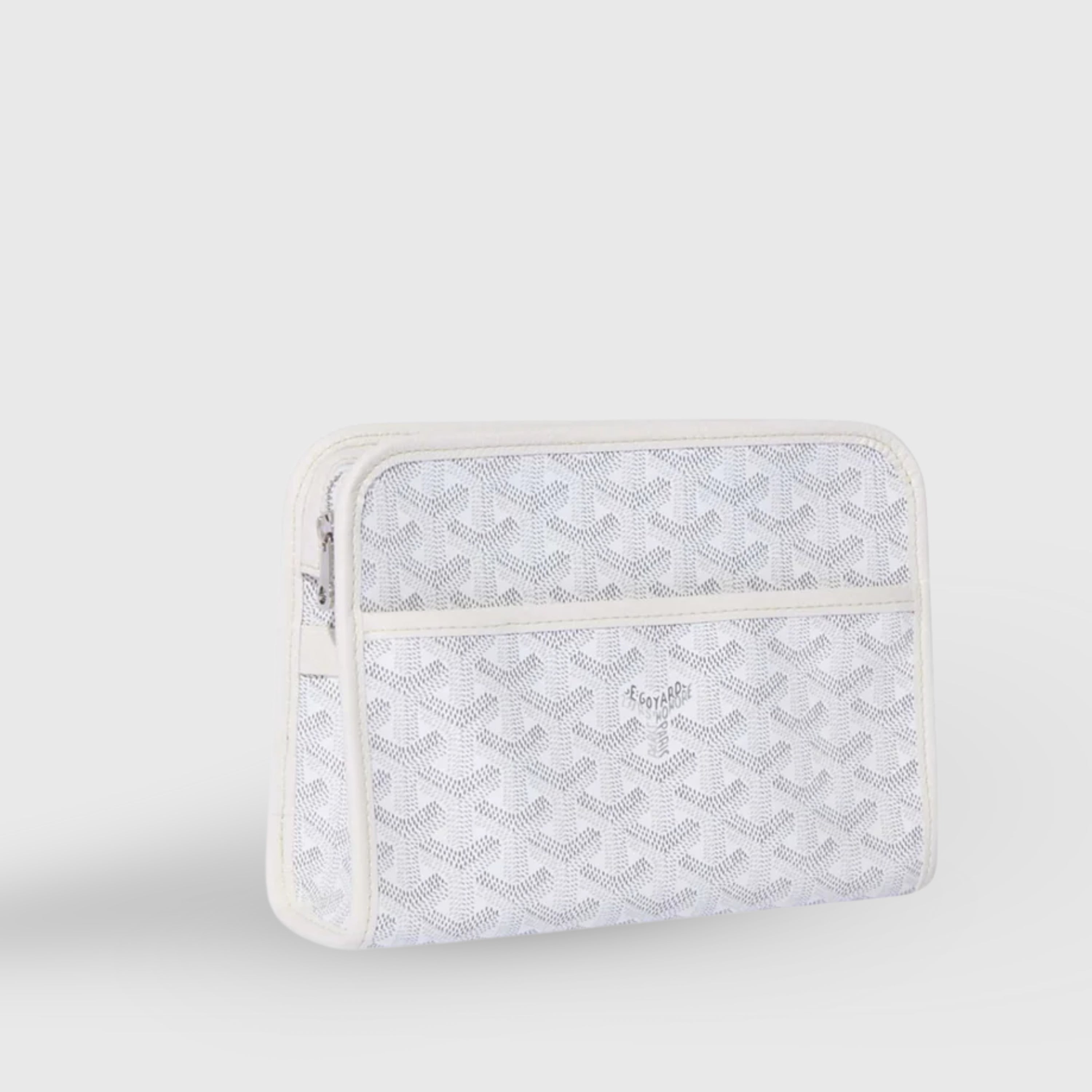Goyard Jouvence Toiletry Bag PM White