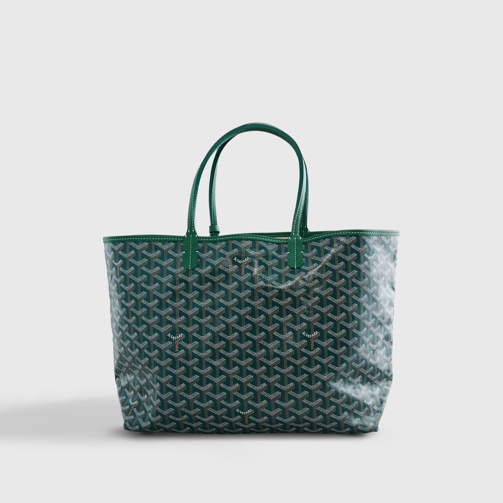 Goyard St. Louis Tote PM Green Palladium Hardware - eliteUSA 