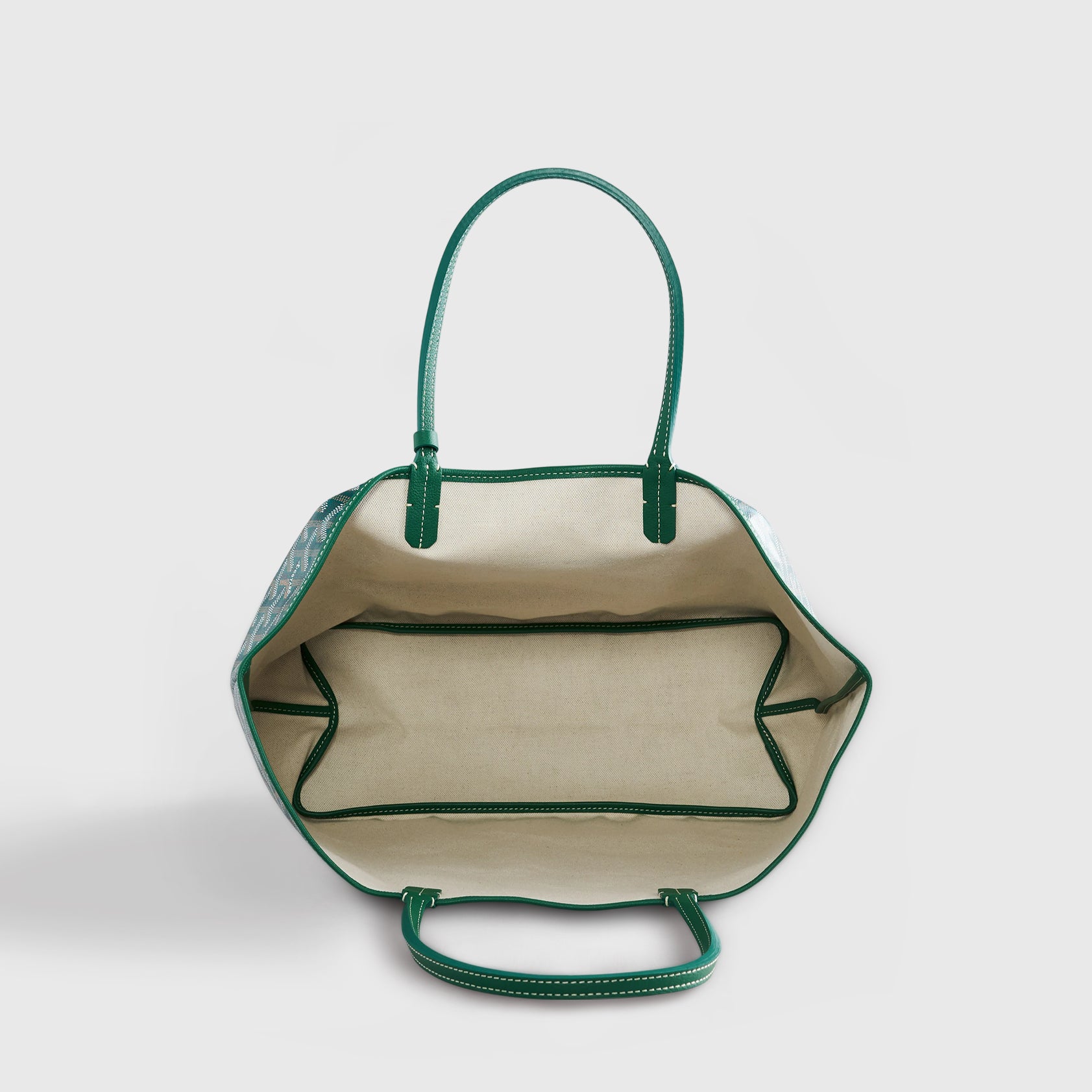 Goyard St. Louis Tote PM Green Palladium Hardware - eliteUSA 
