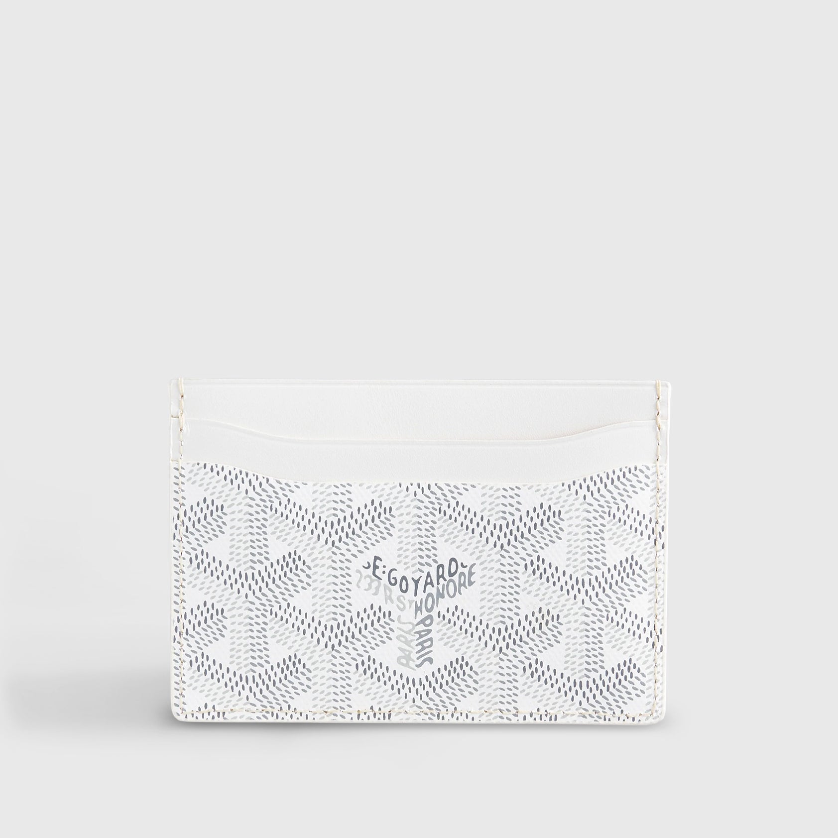 Goyard St. Sulpice Card Holder White - eliteUSA 