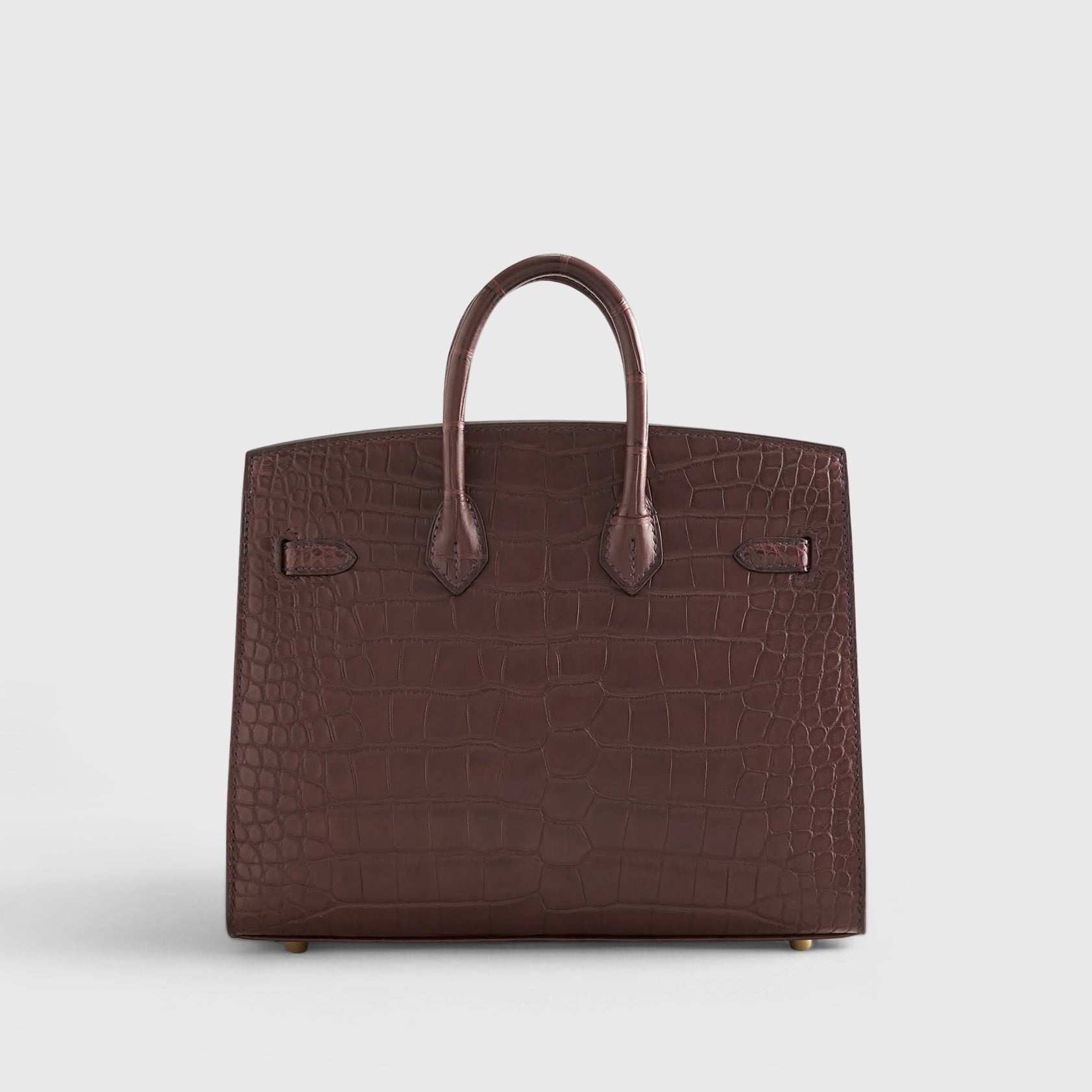Hermès Birkin 20 Alligator Havane Gold Hardware Matte