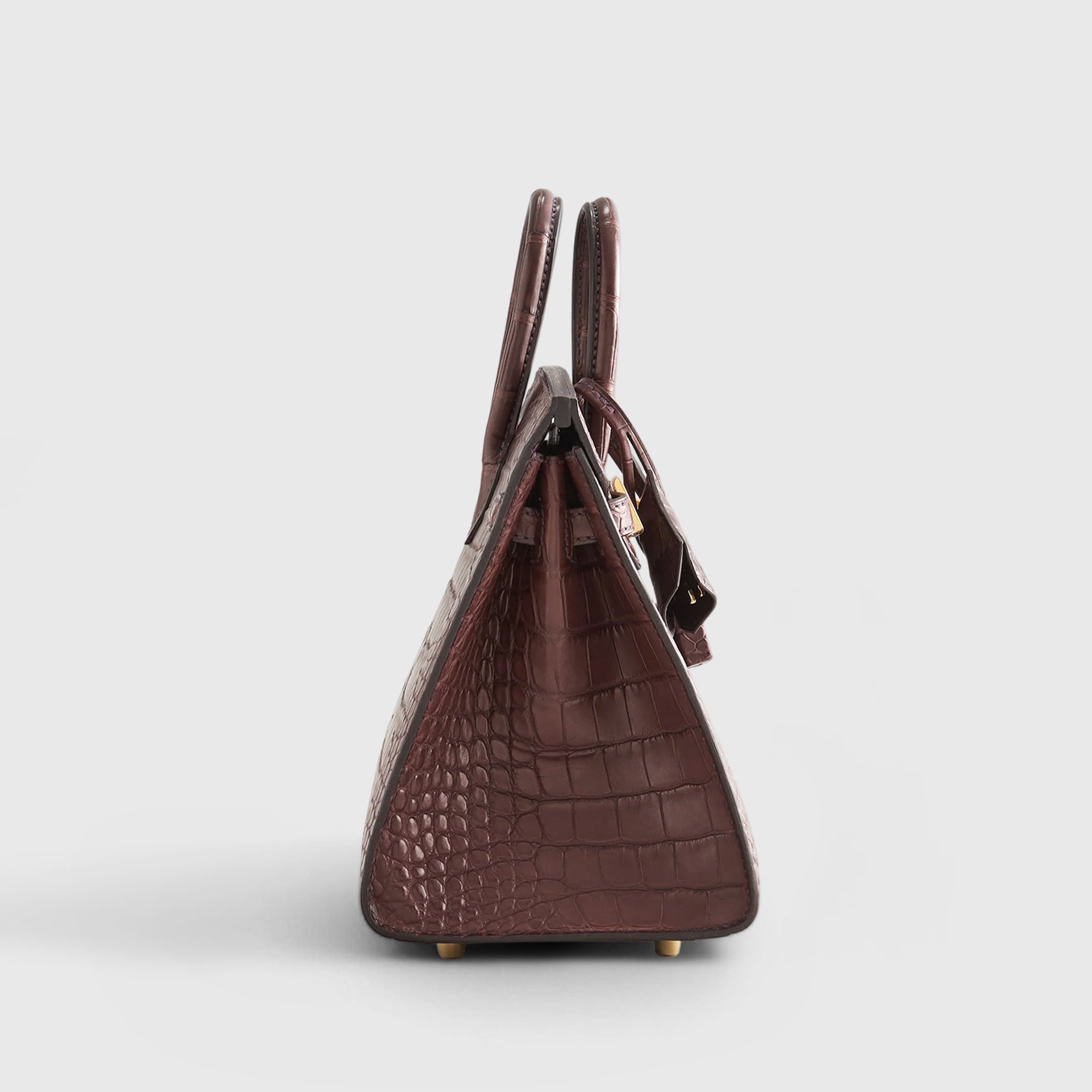 Hermès Birkin 20 Alligator Havane Gold Hardware Matte