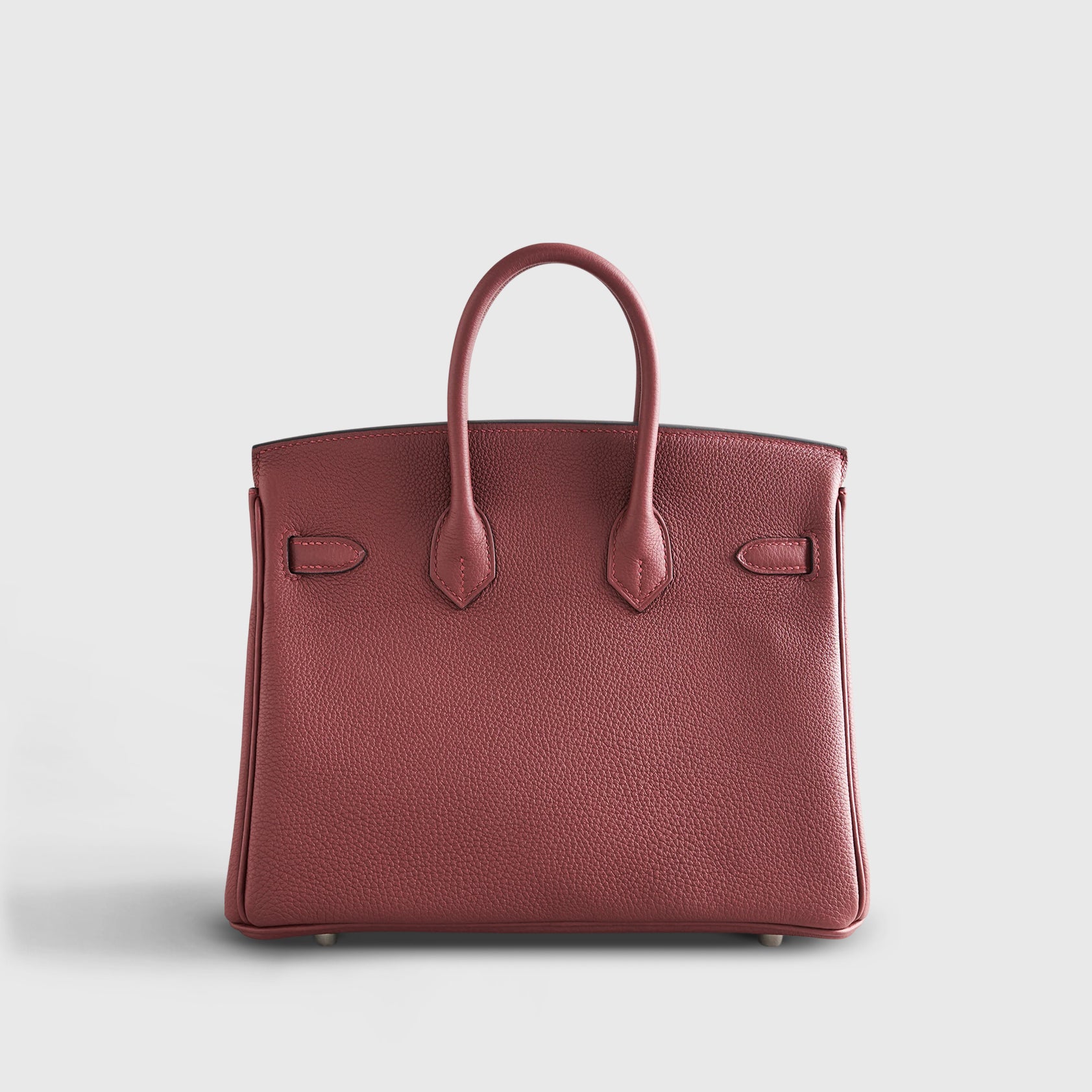 Hermès Birkin 25 Togo Rouge H Pallidum Hardware