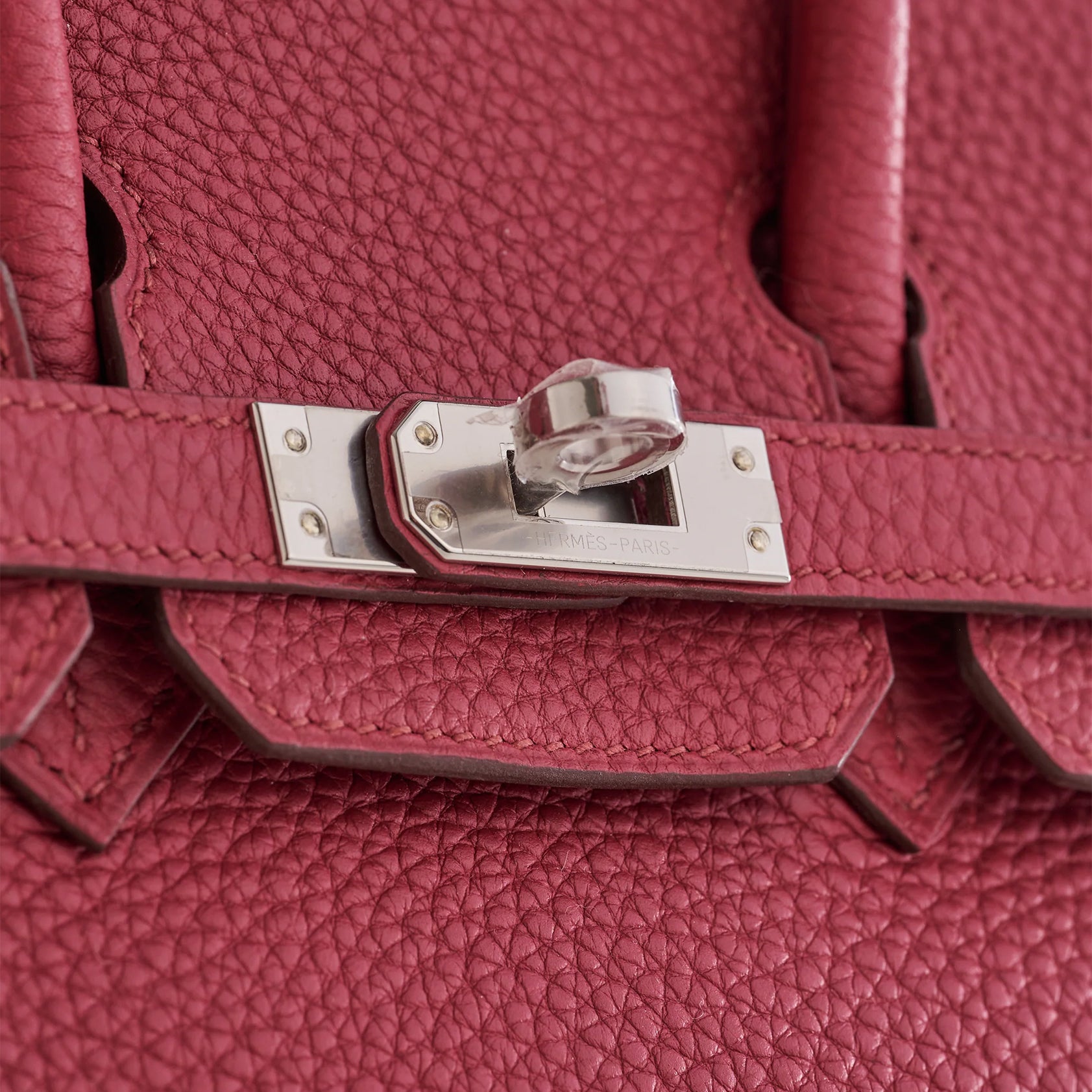 Hermès Birkin 25 Togo Rubis Palladium Hardware