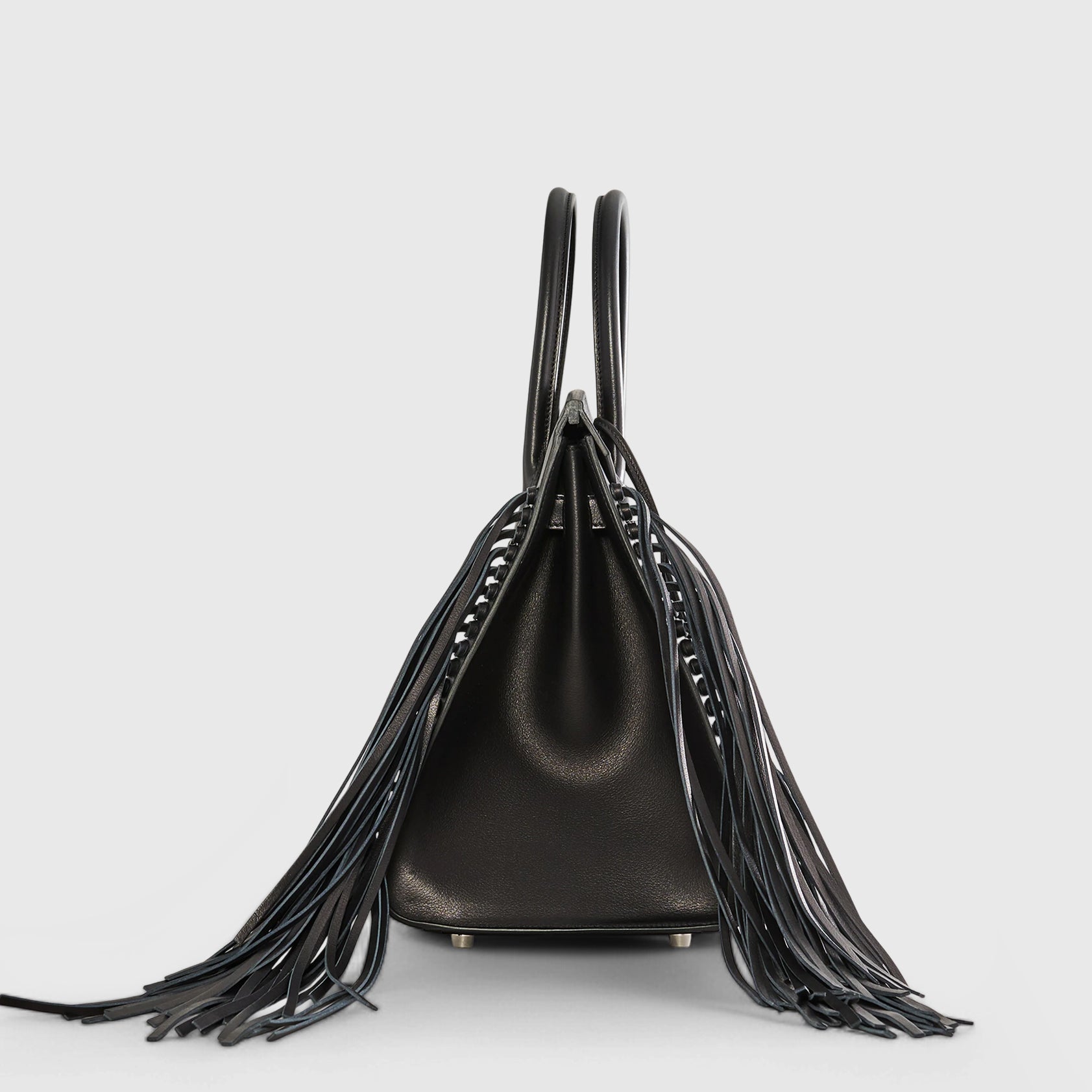 Hermès Birkin Anate Fringe 35 Black Palladium Hardware - eliteUSA 