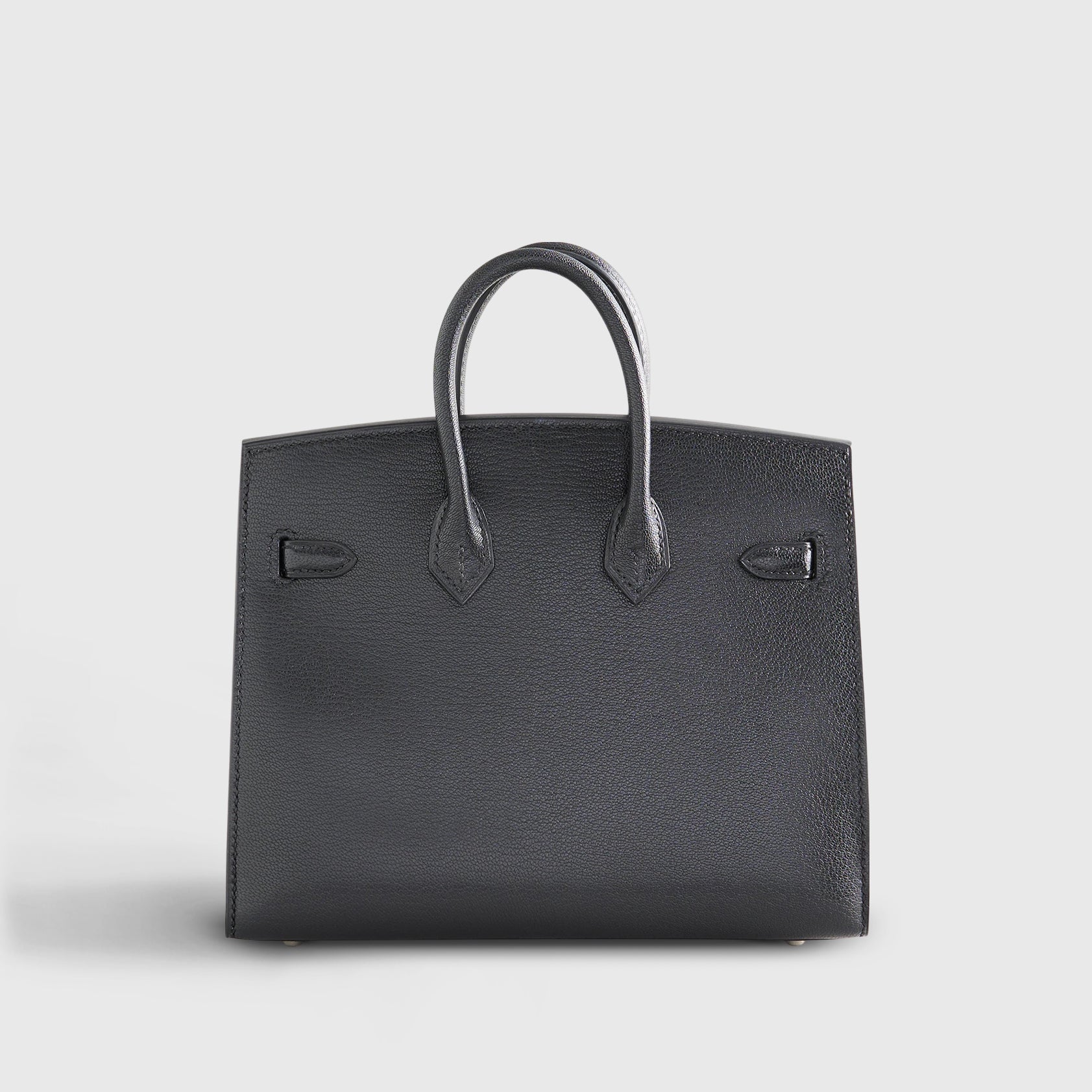 Hermès Birkin Bouclerie 20 Chamkilight Chevre Black Palladium Hardware