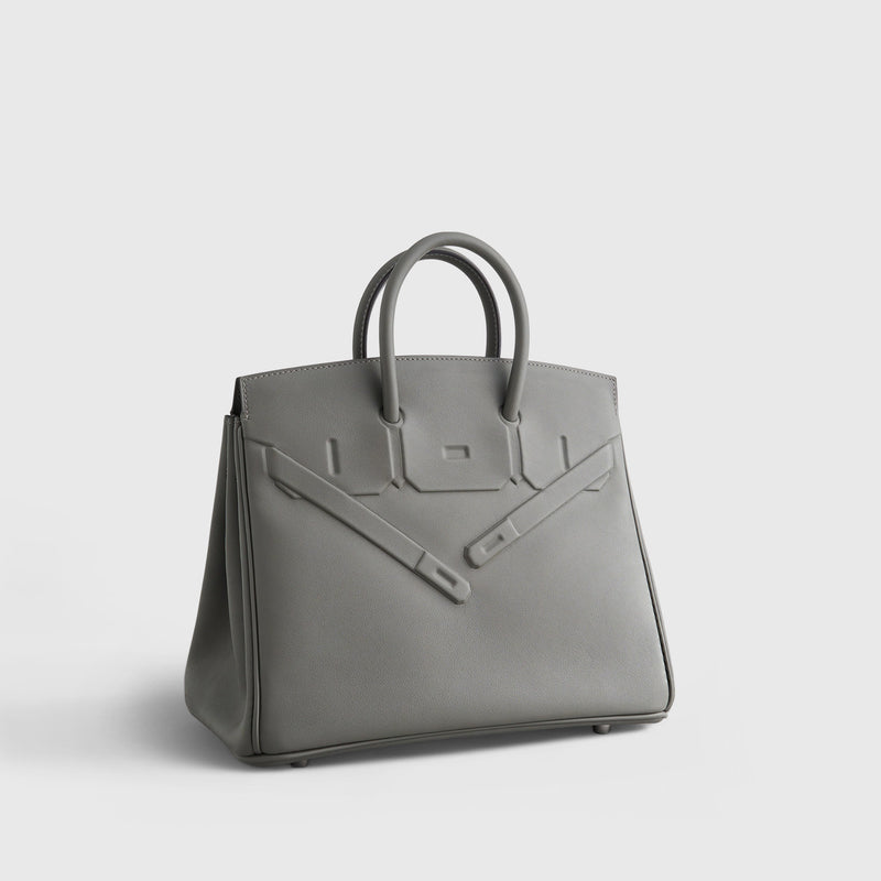 Birkin 25 Grey Side View