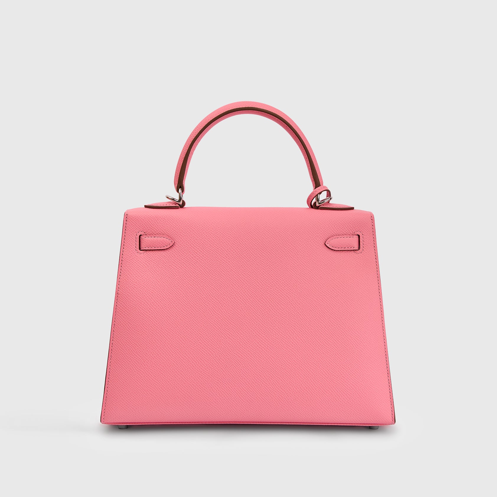 Hermès Kelly 25 Epsom Rose Confetti Sellier Palladium Hardware