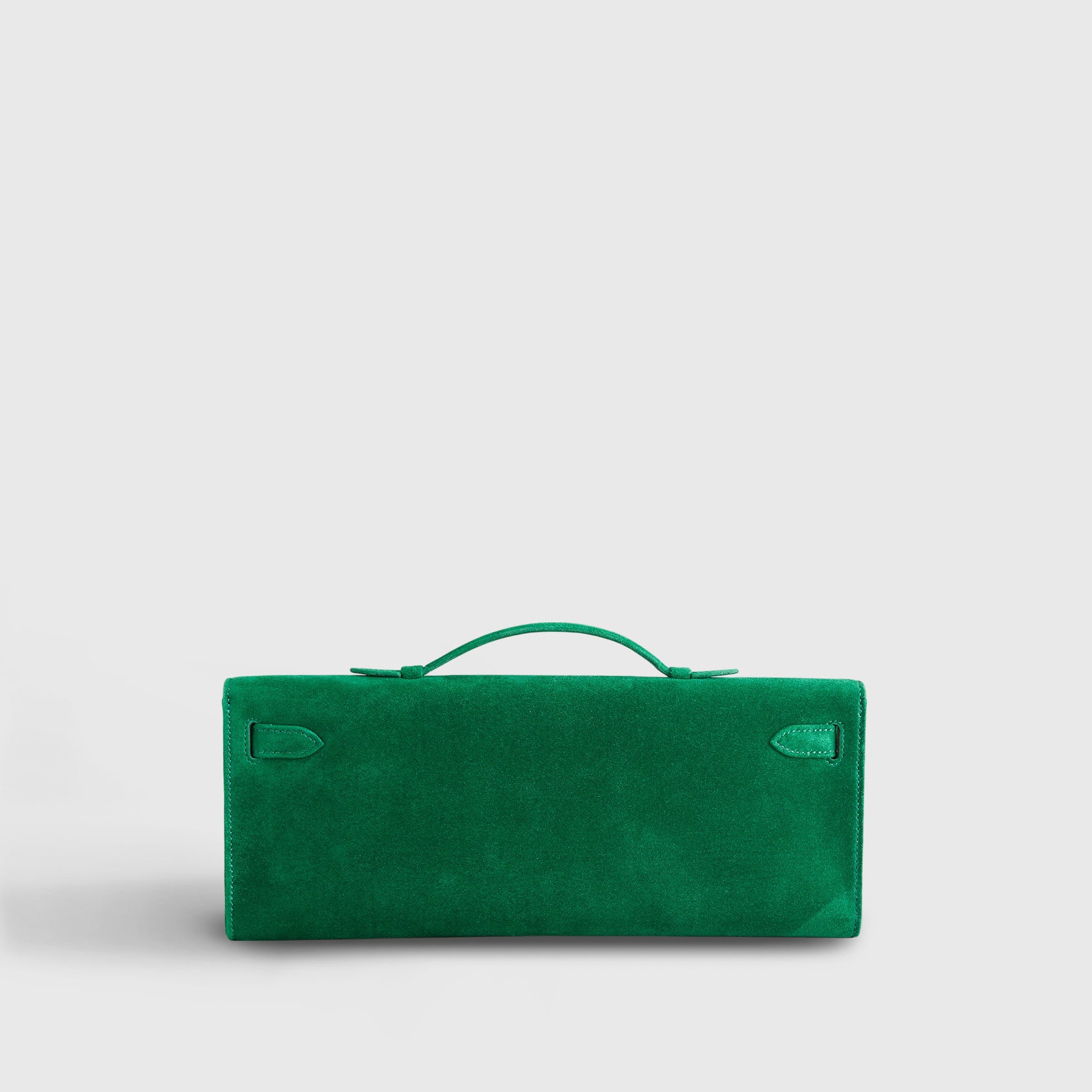 Hermès Kelly Cut Suede Cactus Gold Hardware - eliteUSA 