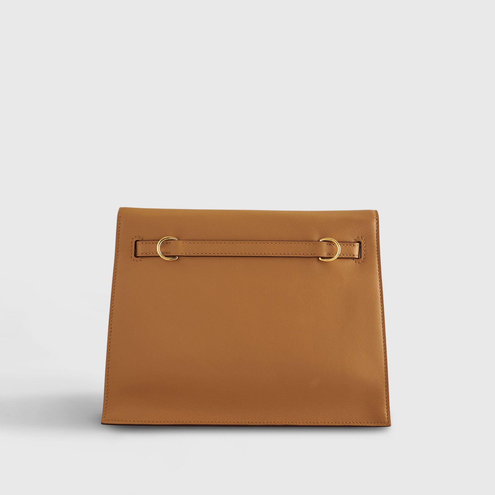 Hermès Kelly Danse II Anate w/ Fringe Swift Sesame Gold Hardware