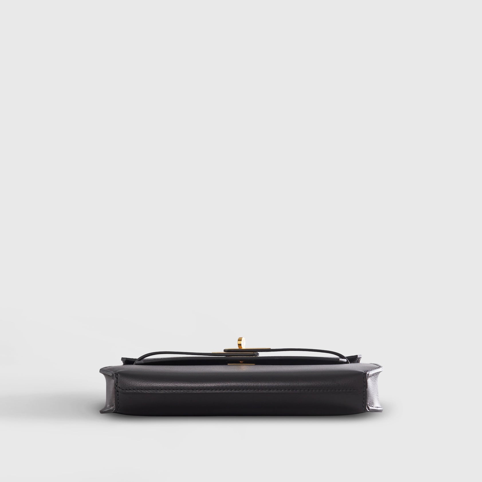 Hermès Kelly Depeches 25 Evercolor Black Gold Hardware - eliteUSA 