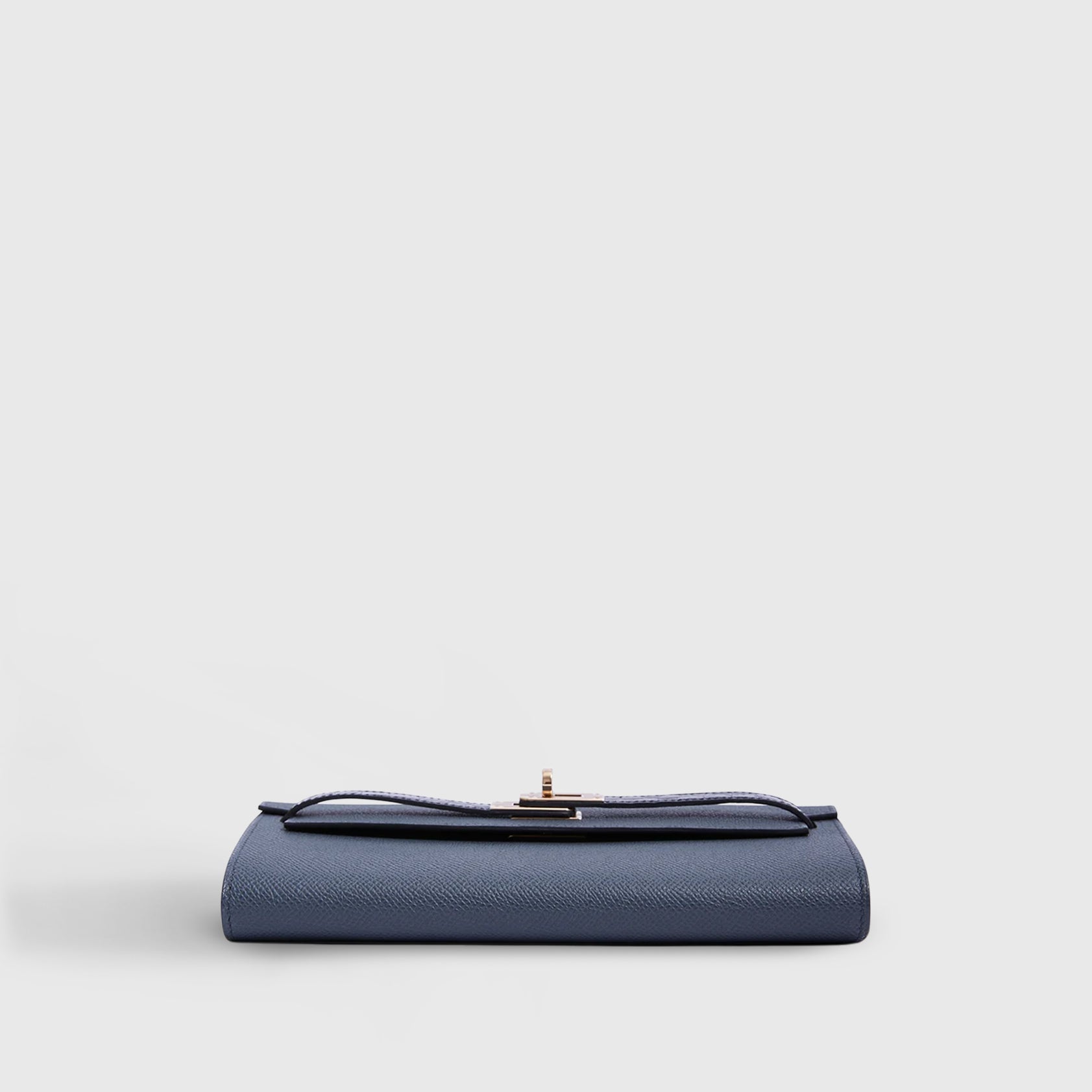 Hermès Kelly To Go Touch Alligator, Epsom Gris Misty/Black Permabrass