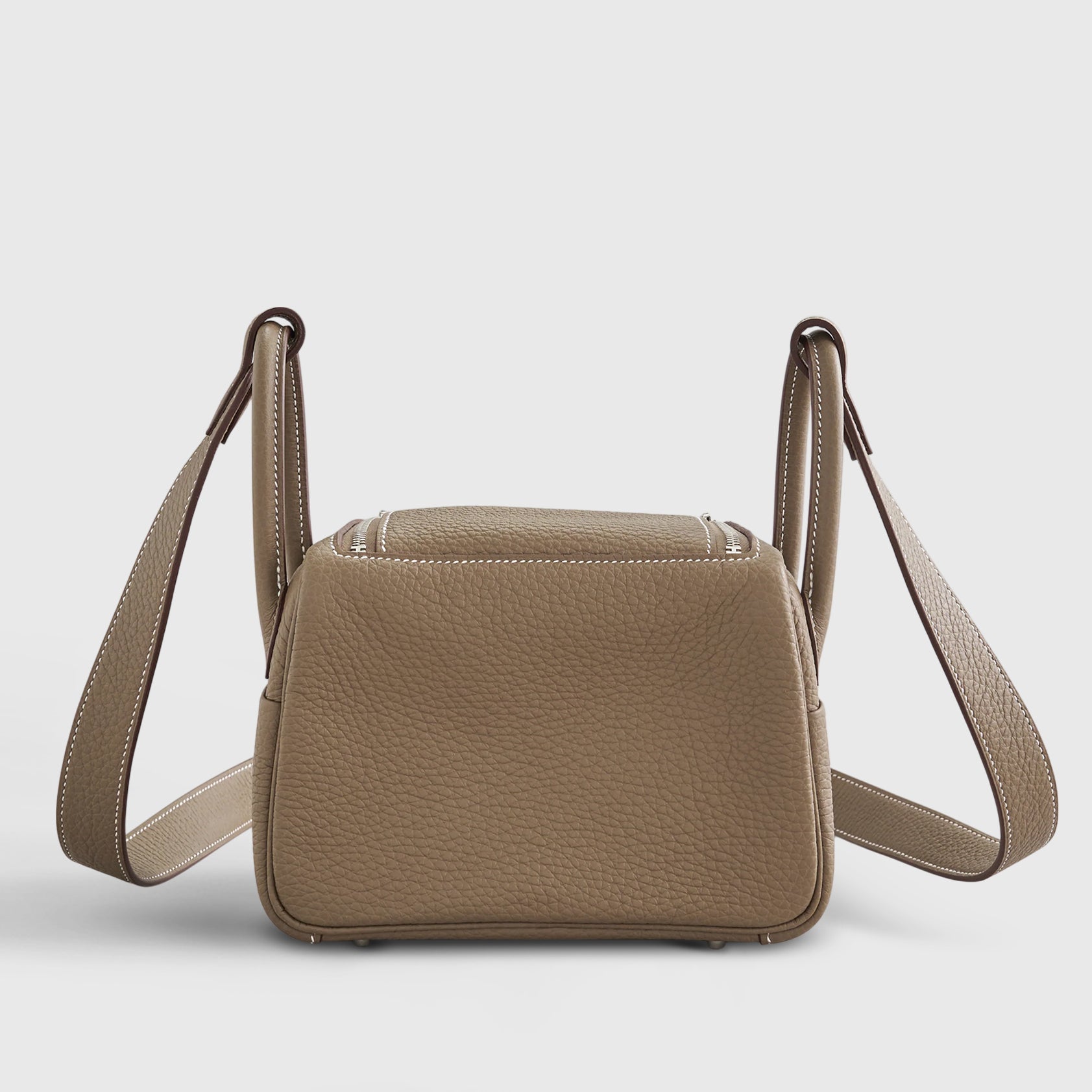 Hermès Lindy 20 Clemence Etoupe Palladium Hardware - eliteUSA 