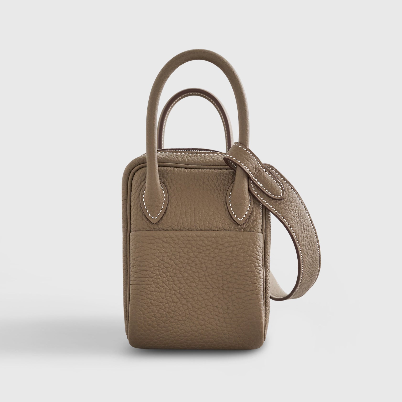 Hermès Lindy 20 Clemence Etoupe Palladium Hardware - eliteUSA 